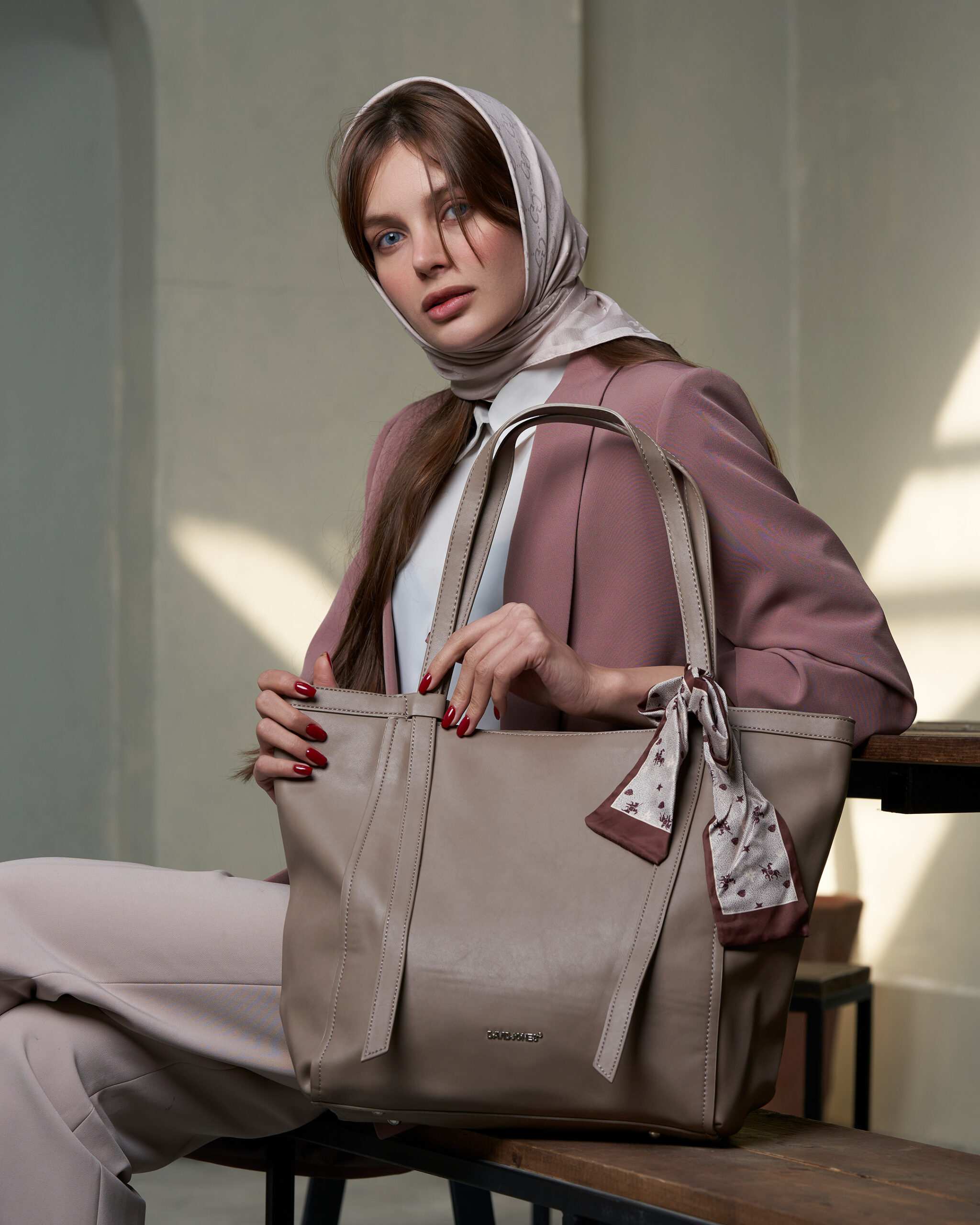 کیف دوشی مدل david jones cm6577 دیوید جونز