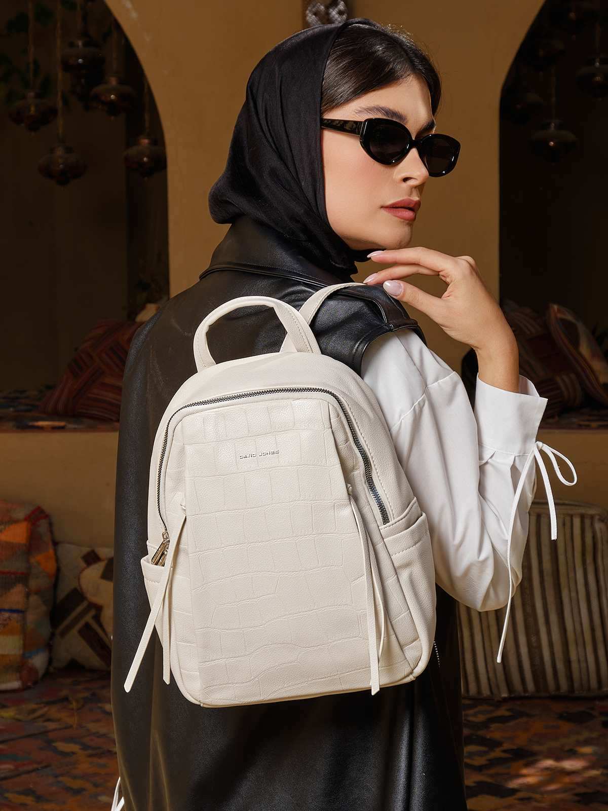کوله پشتی زنانه دیوید جونز مدل 6929-3