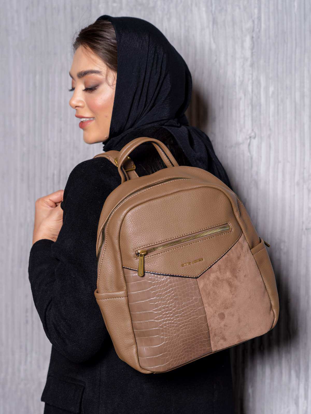 کوله پشتی زنانه دیوید جونز مدل 4-7003