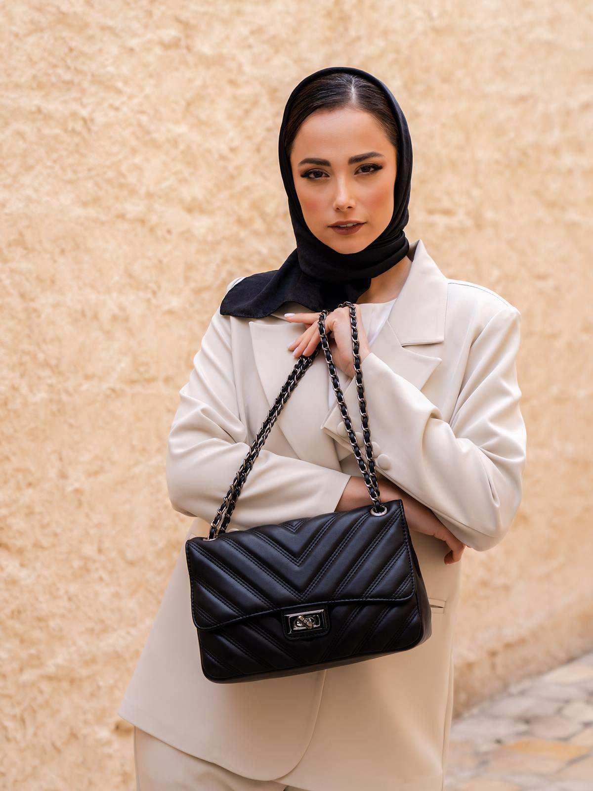 کیف دوشی زنانه دیوید جونز مدل CM5862