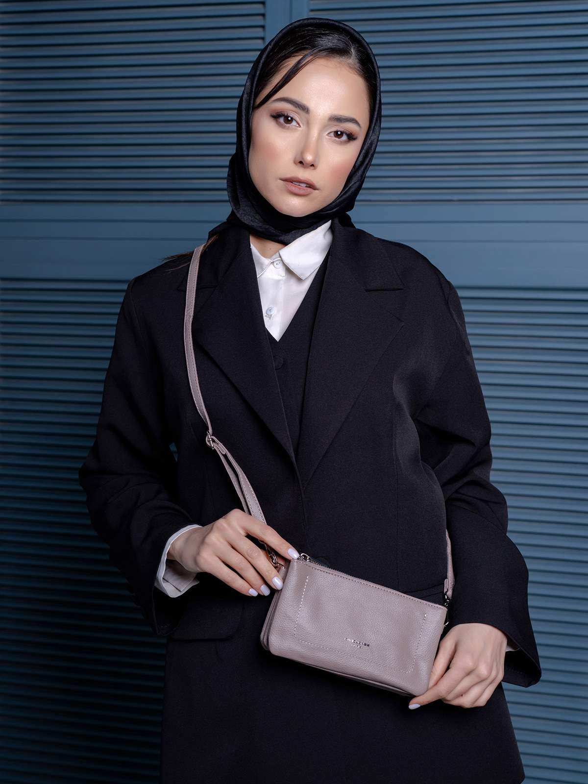 کیف دوشی زنانه دیوید جونز مدلCM6855