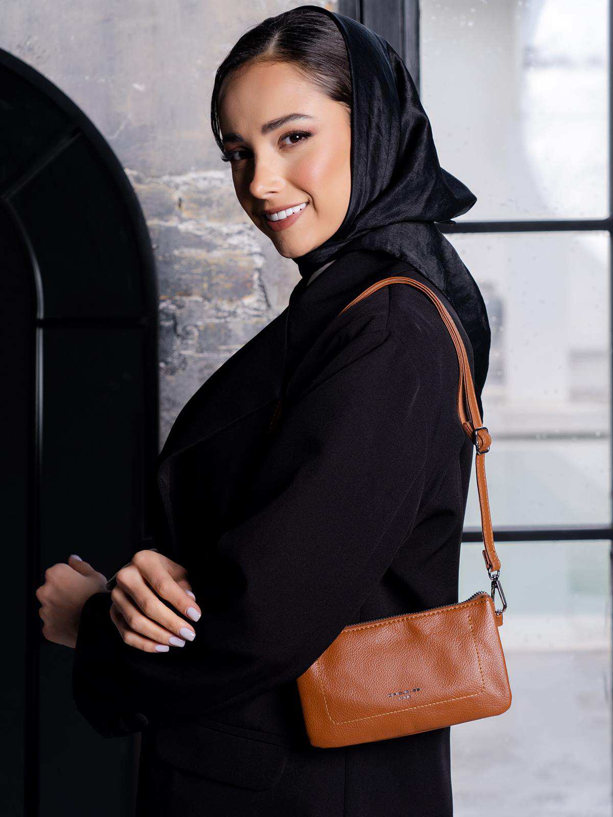 کیف دوشی زنانه دیوید جونز مدلCM6855