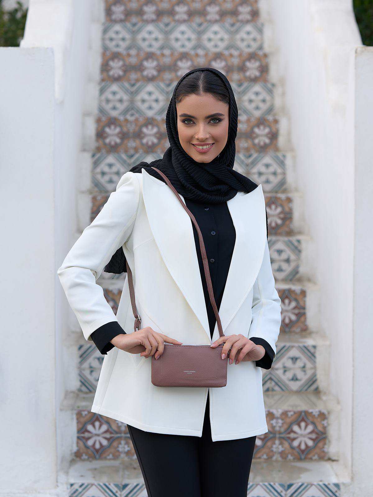 کیف دوشی زنانه دیوید جونز مدلCM6855