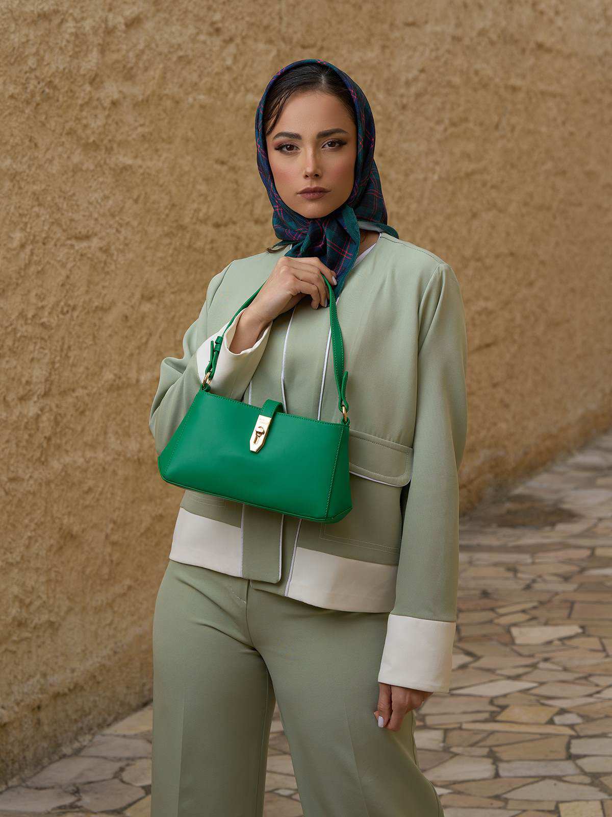 کیف دوشی زنانه دیوید جونز مدل CM6621