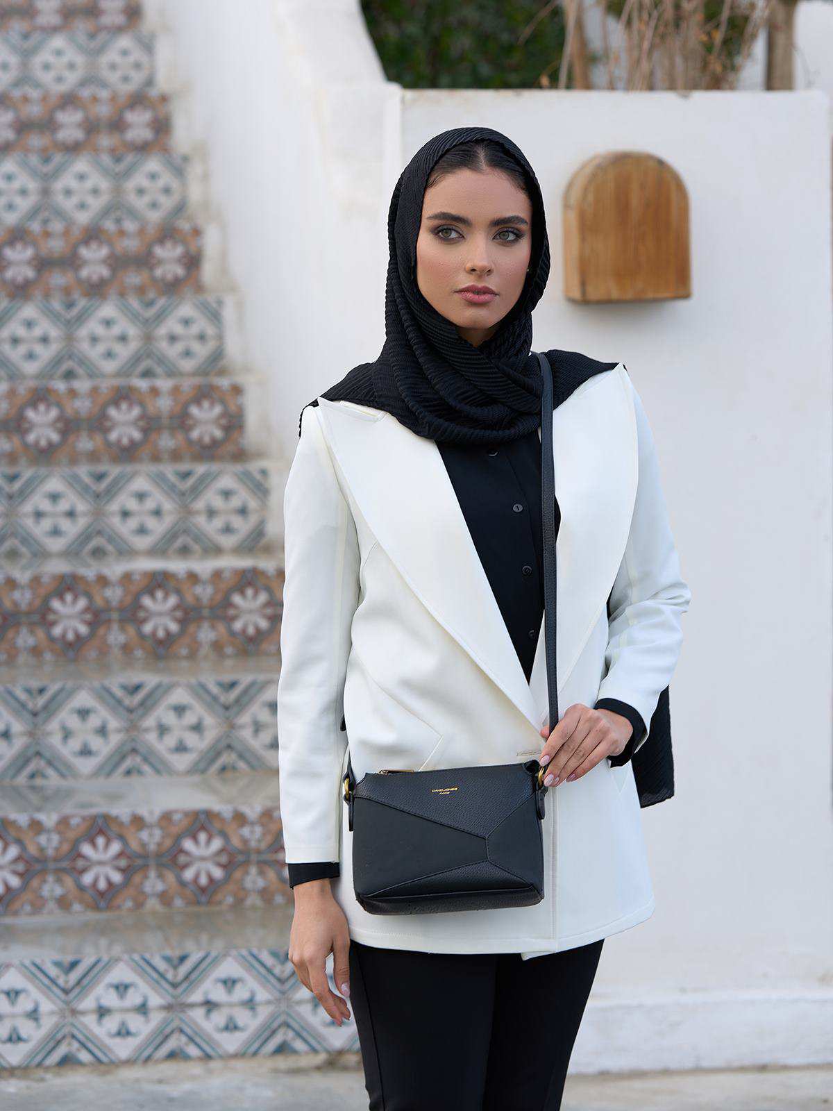 کیف دوشی زنانه دیوید جونز مدل 1-7001