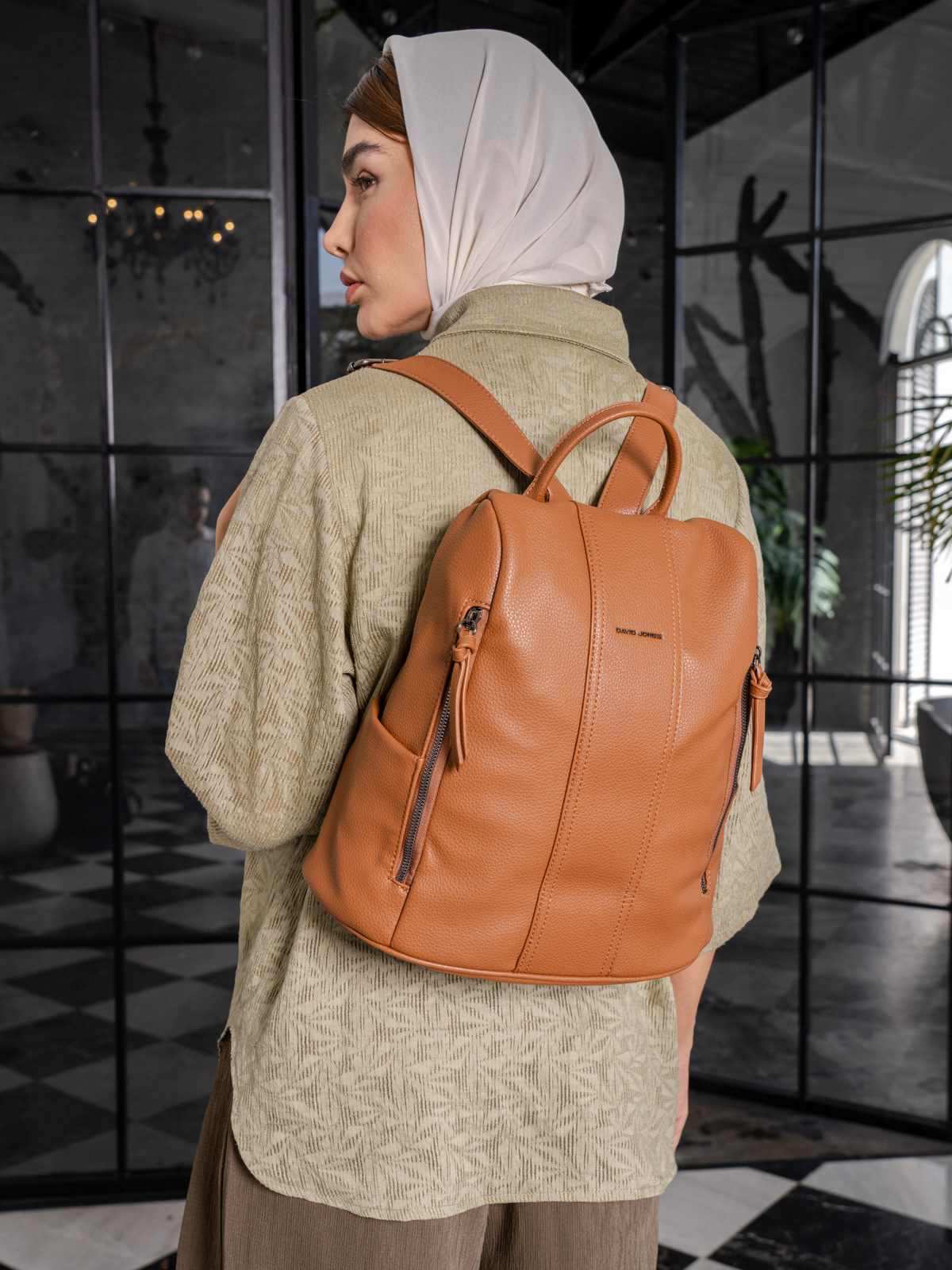 کوله پشتی زنانه دیوید جونز مدل CM6823