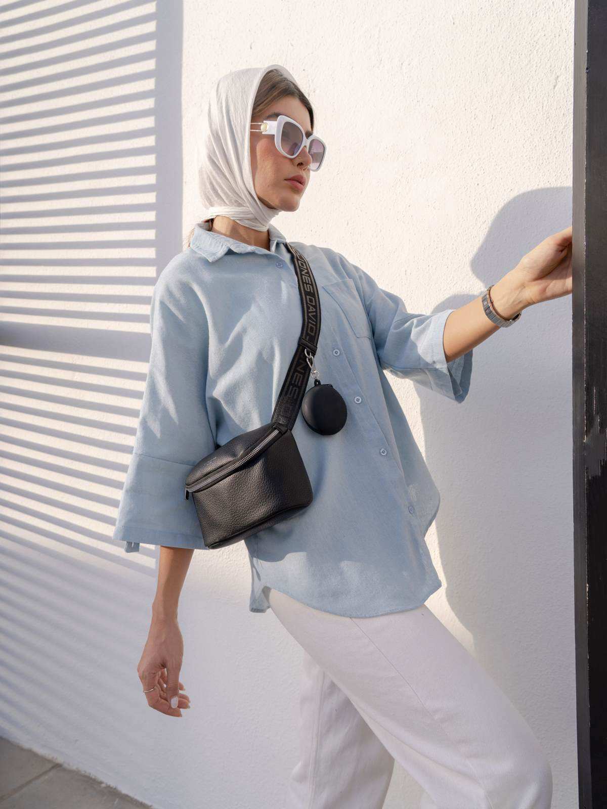 کیف دوشی زنانه دیوید جونز مدل CM6924