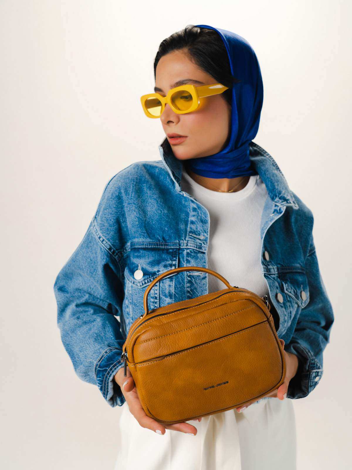 کیف دوشی زنانه دیویدجونز مدل CM7203