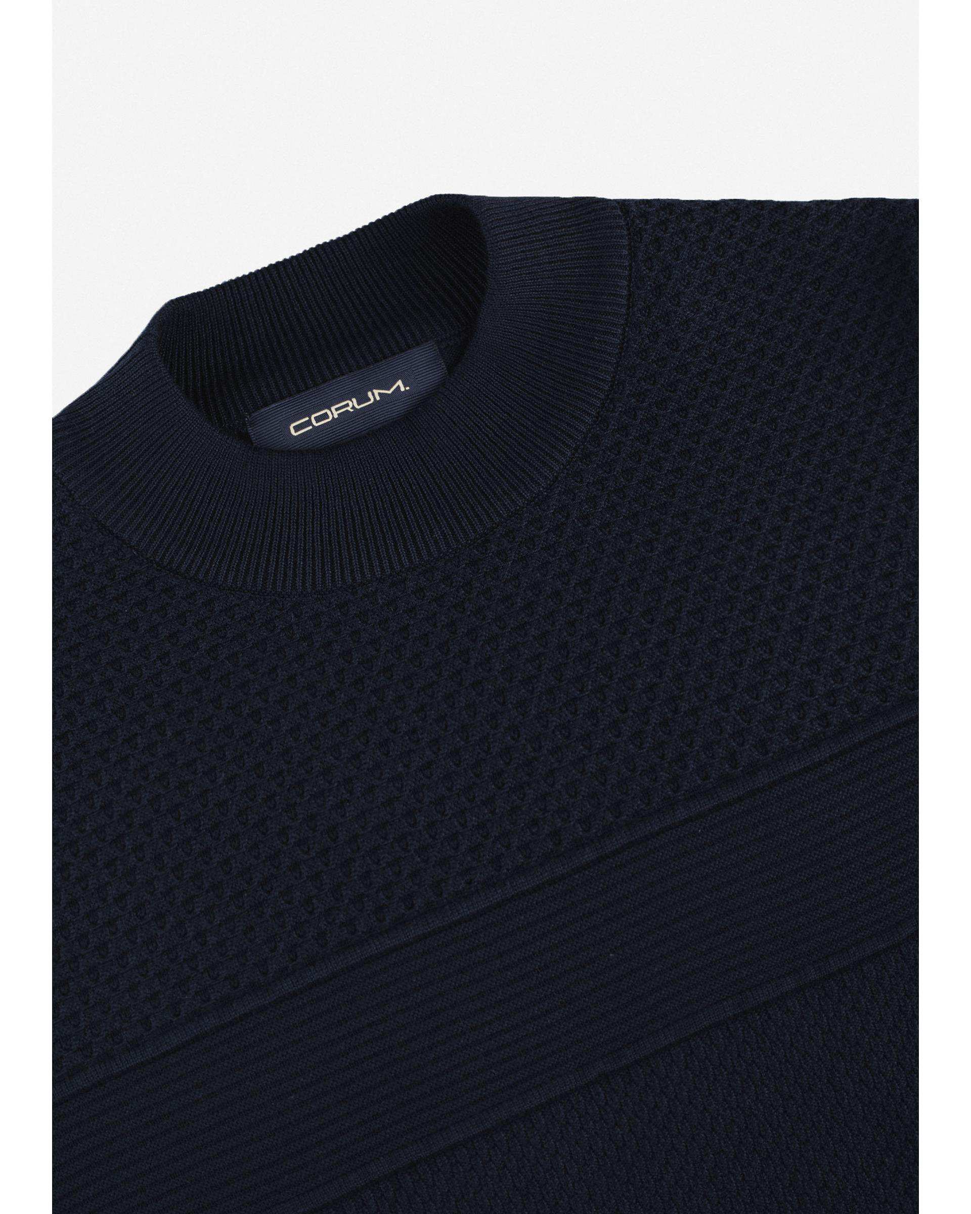 بافت یقه گرد طرح دار 2321002 کروم