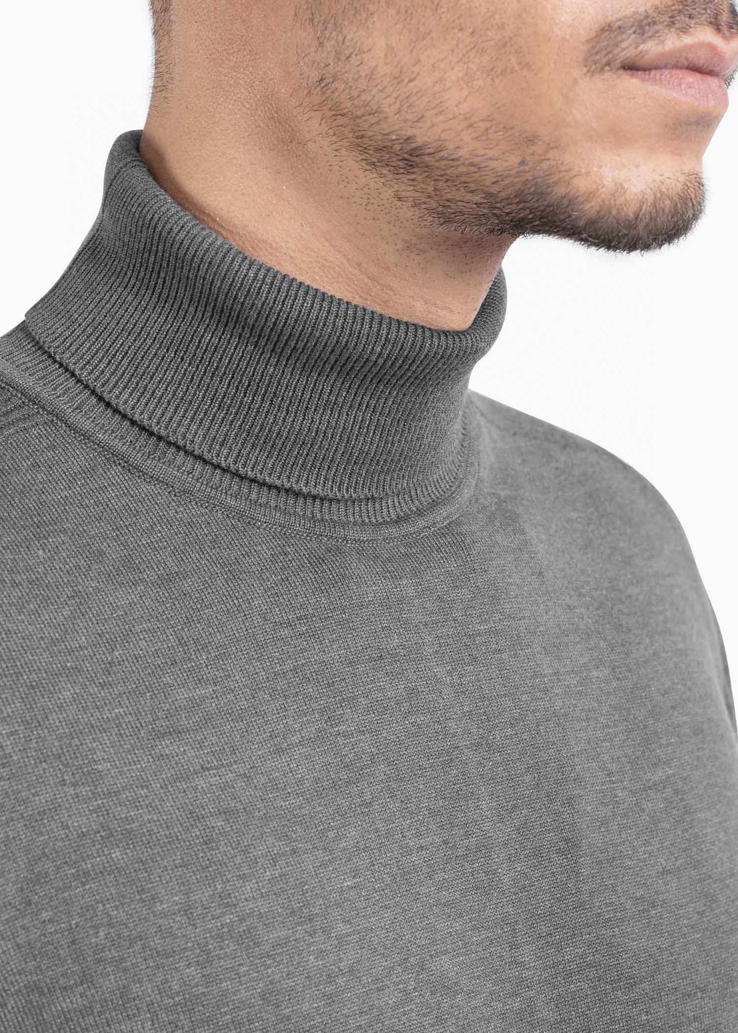 پلیور یقه اسکی 2321004 کروم