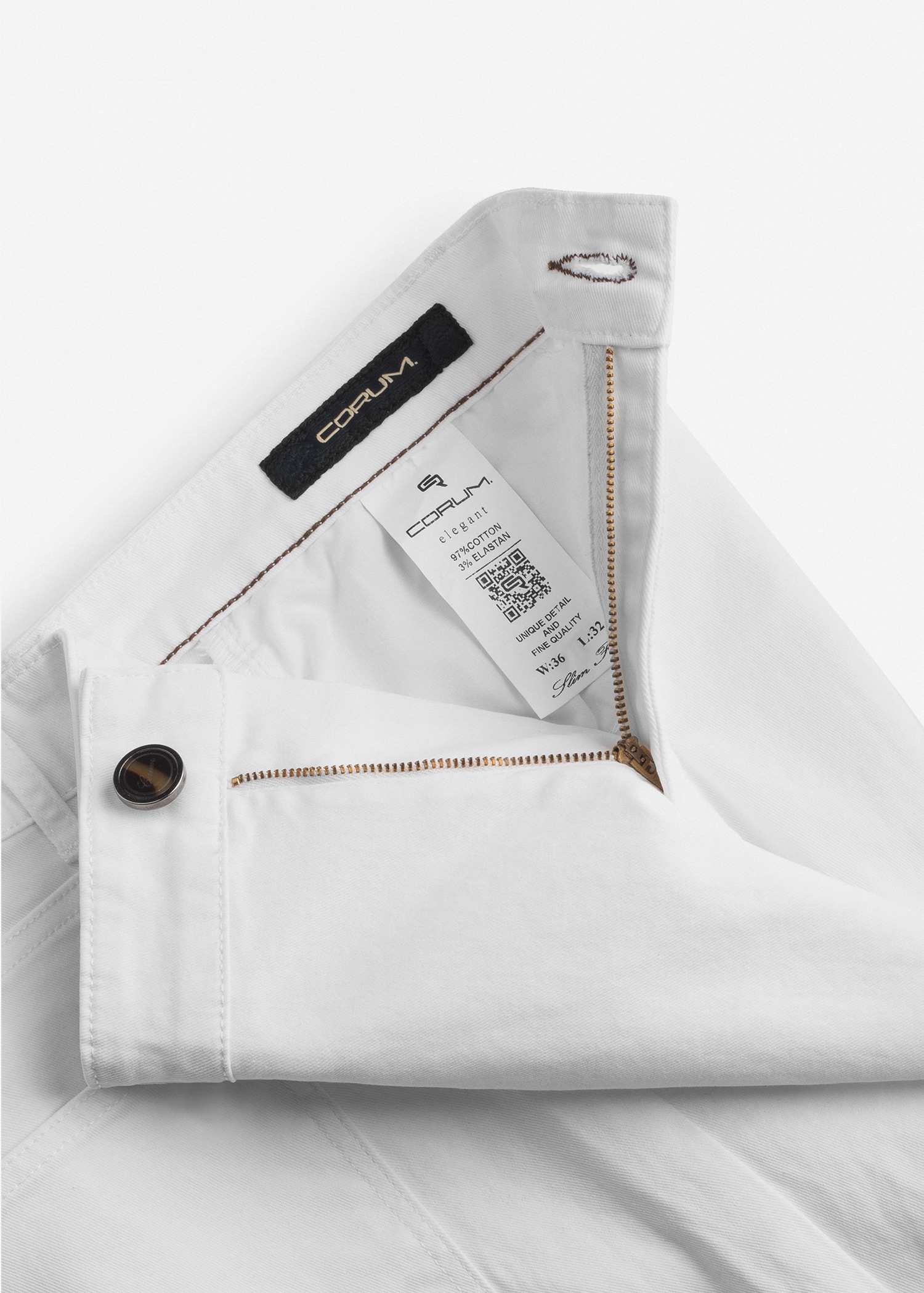 شلوار کتان Five Pocket کروم