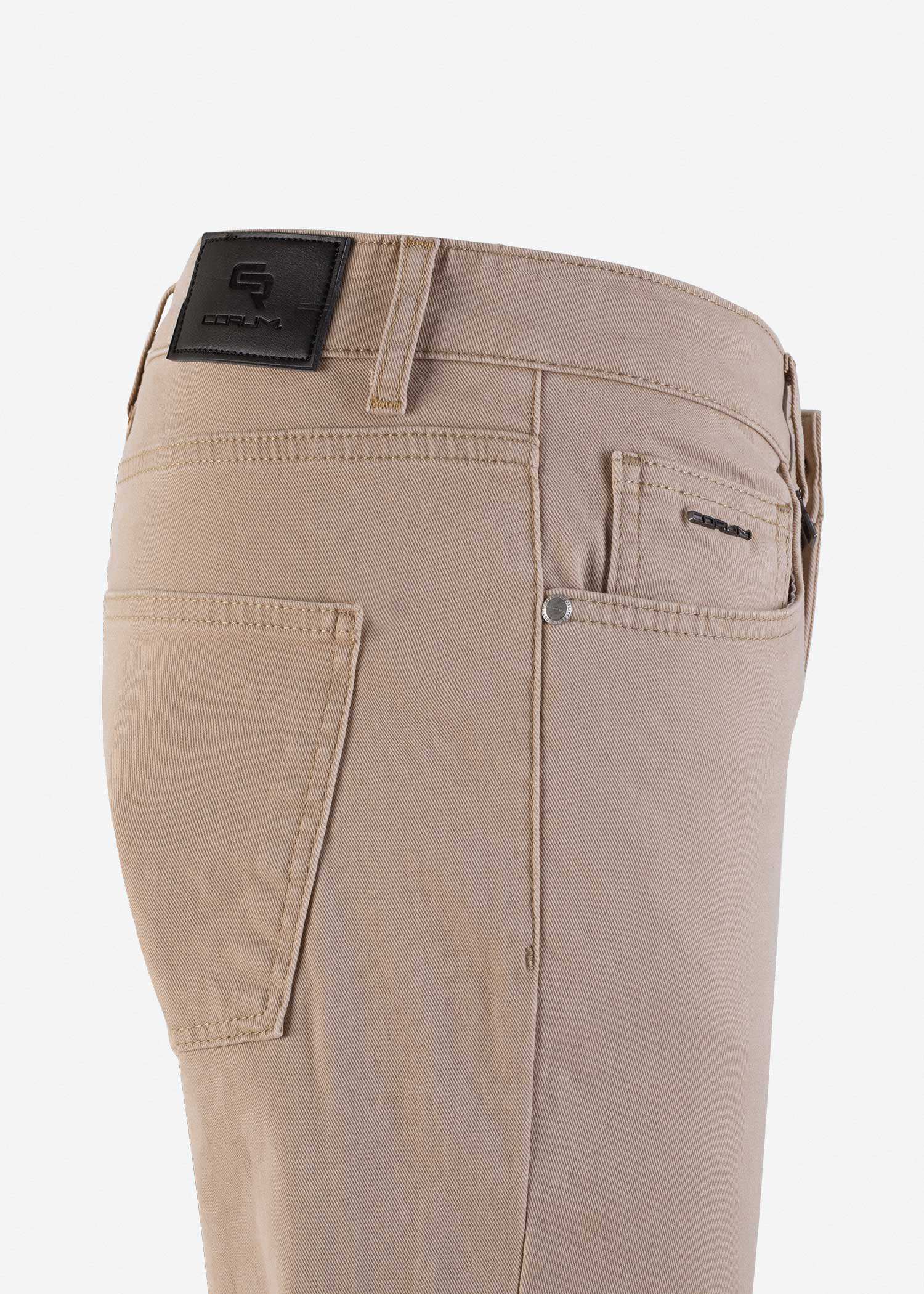 شلوار کتان Five Pocket کروم