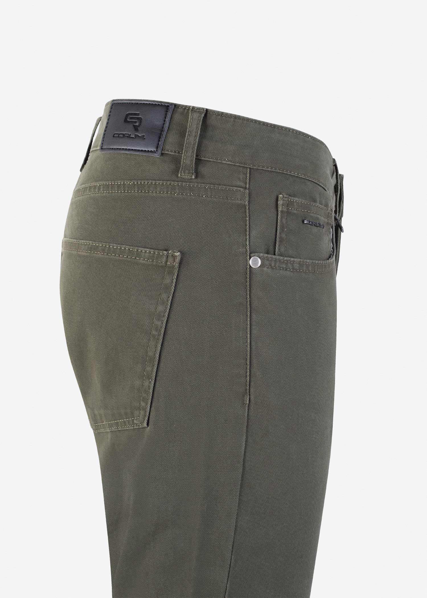 شلوار کتان Five Pocket کروم