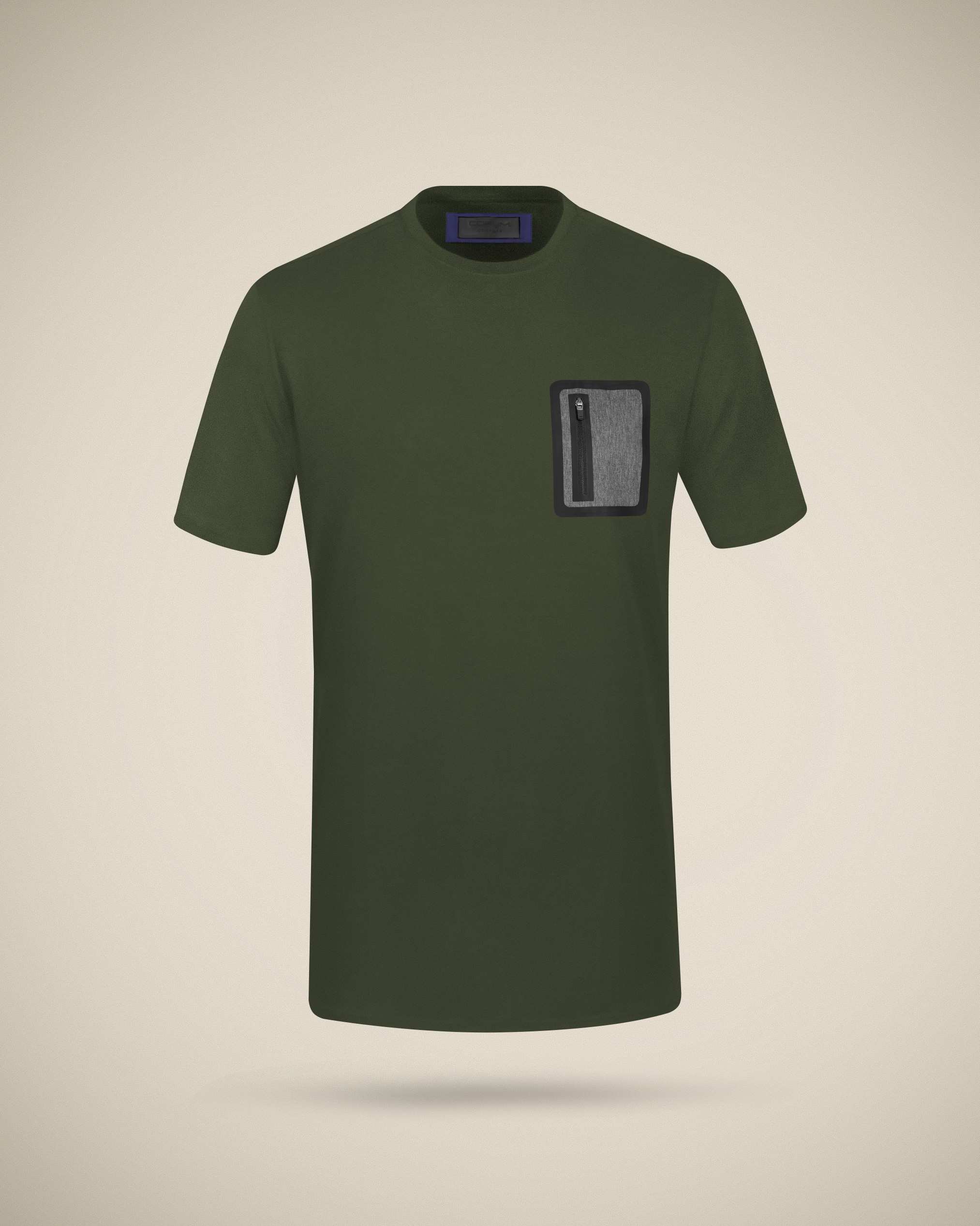 تی شرت جیب دار 2210603 کروم