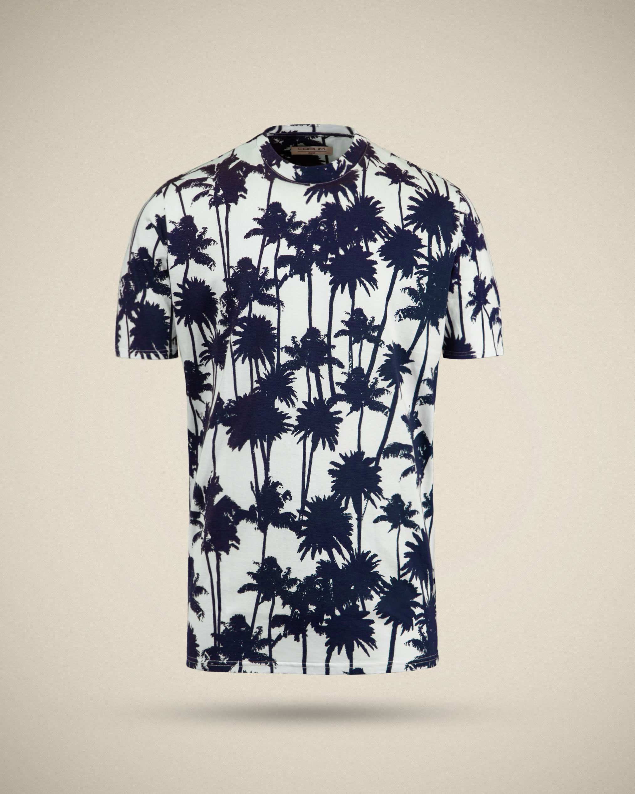 تی شرت طرح دار مردانه 2210607 کروم