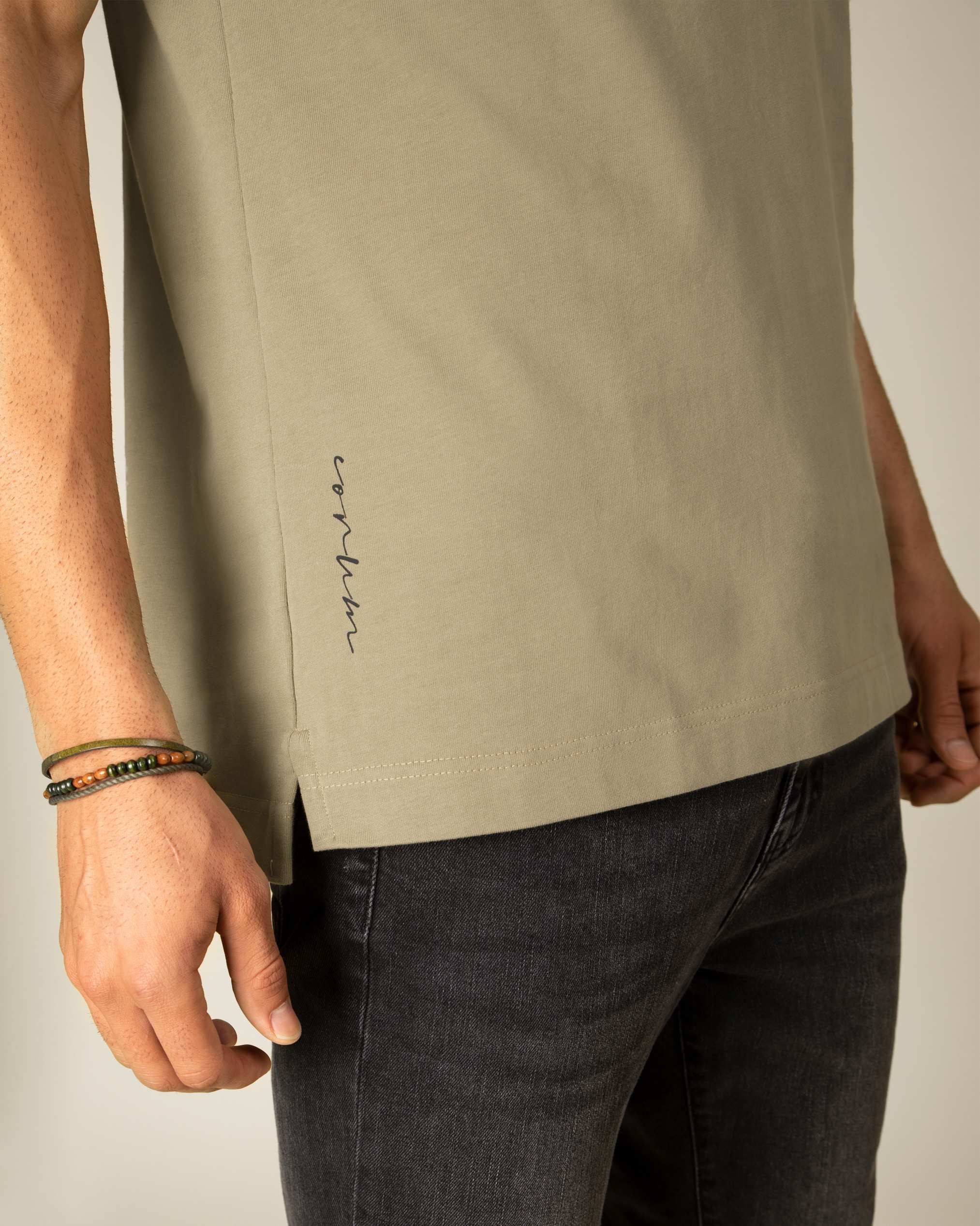 تی شرت یقه گرد مردانه 2210614 کروم