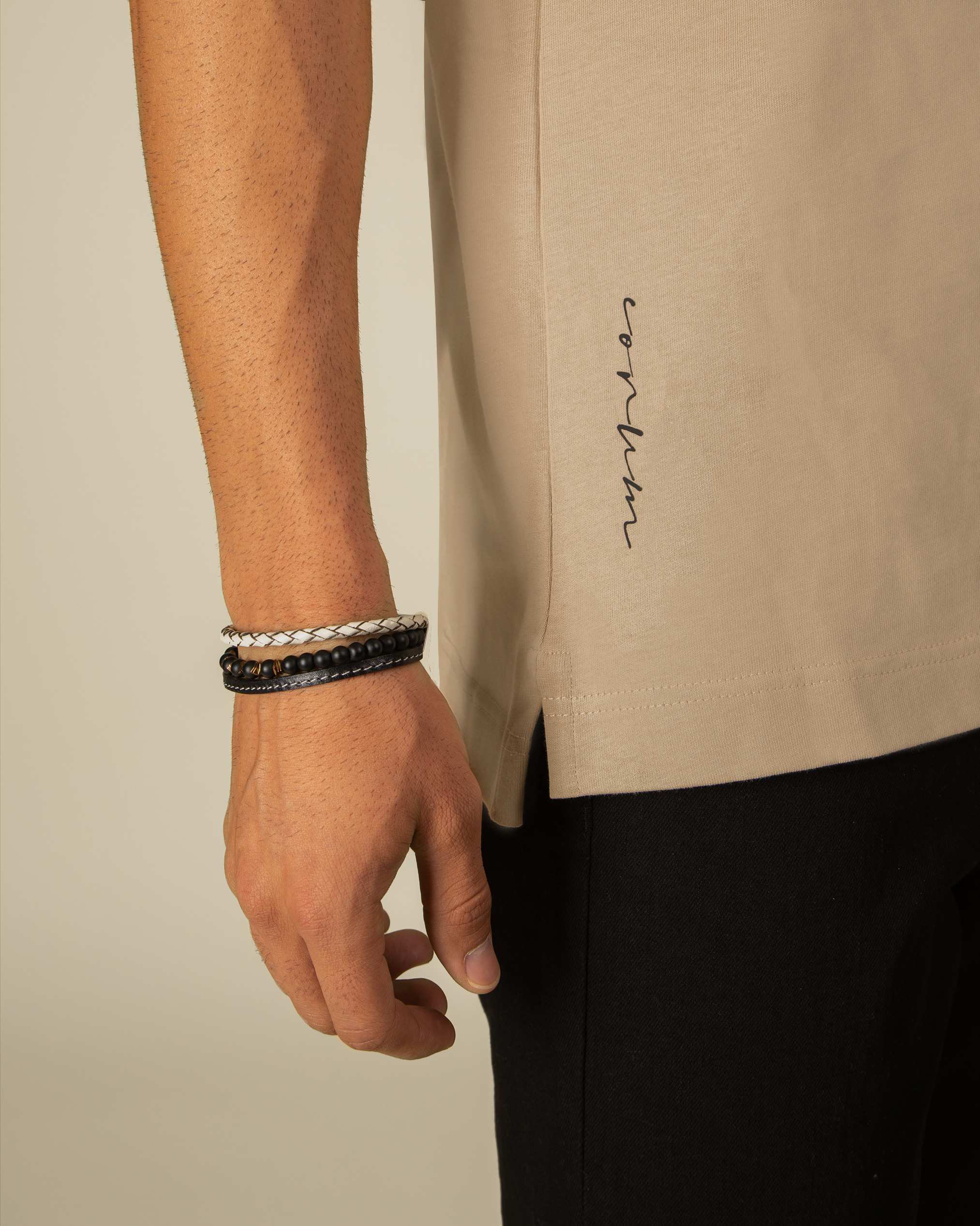 تی شرت یقه گرد مردانه 2210614 کروم