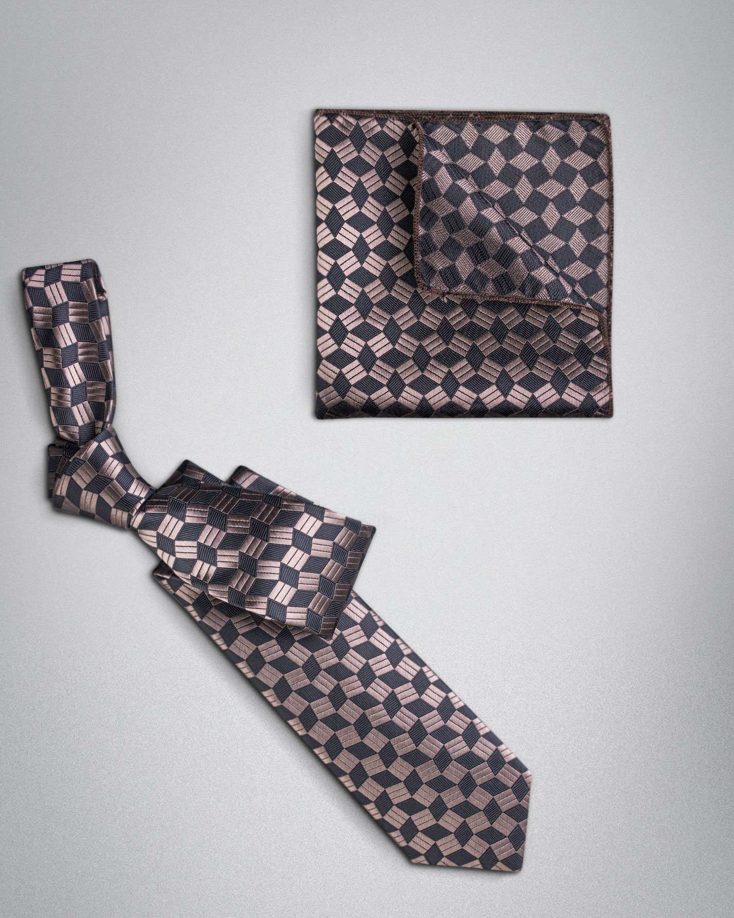 ست کراوات و پوشت 100 کروم