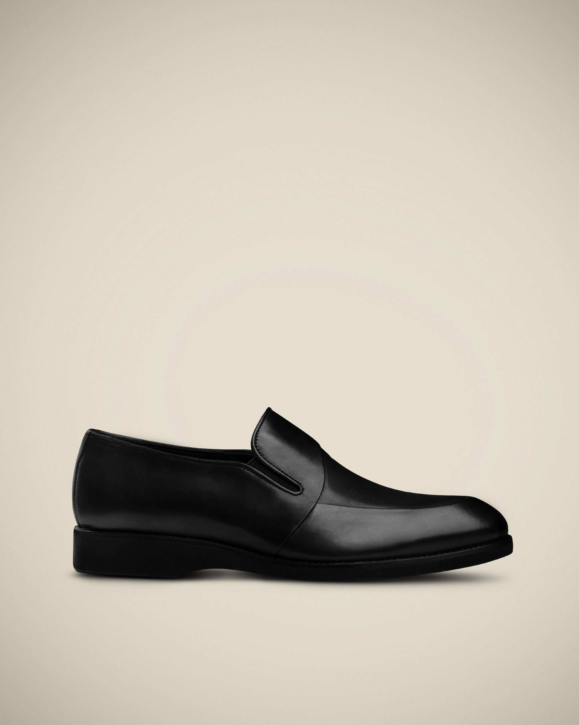 کالج چرم Loafer کروم