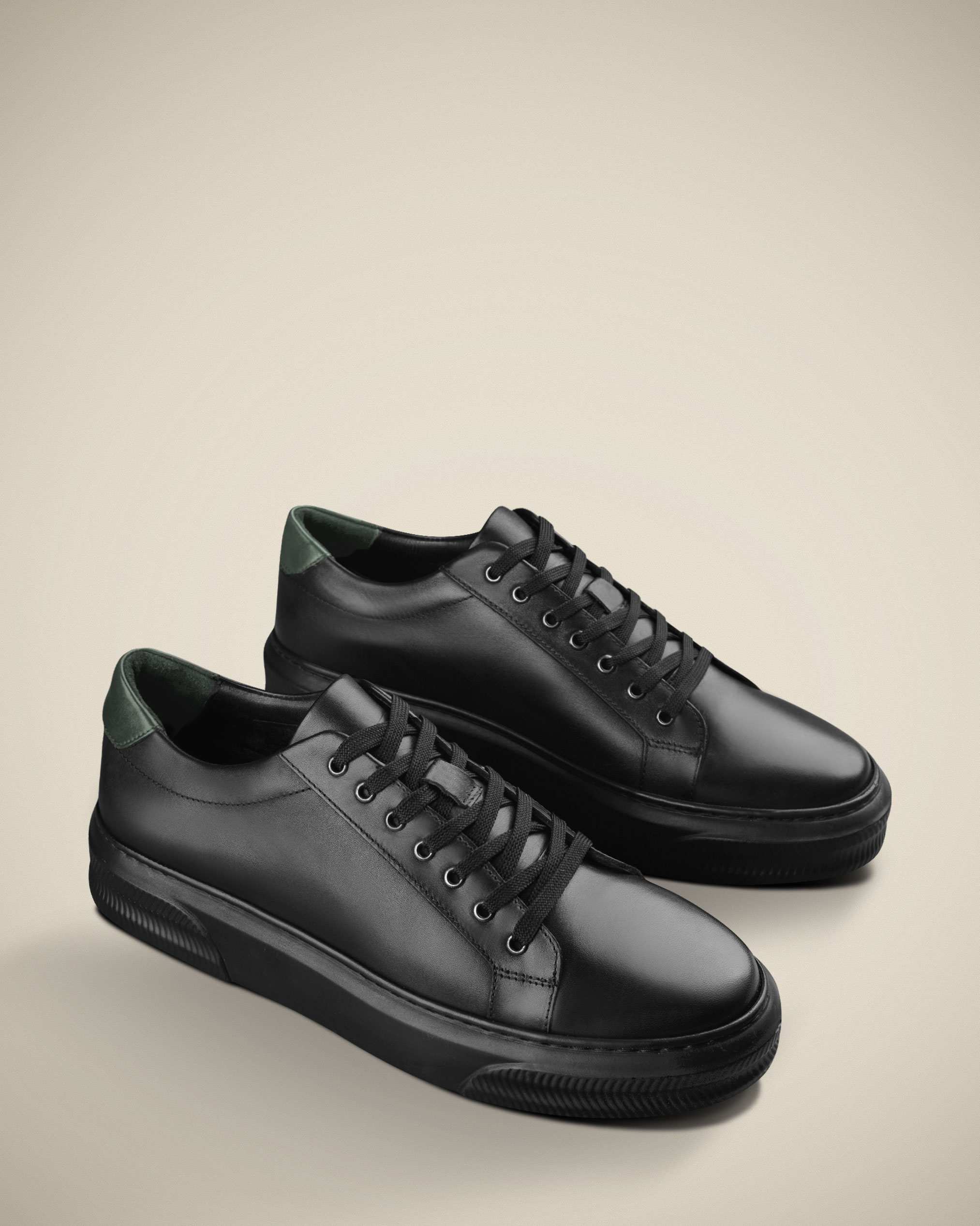 کفش چرم Sneakers کروم