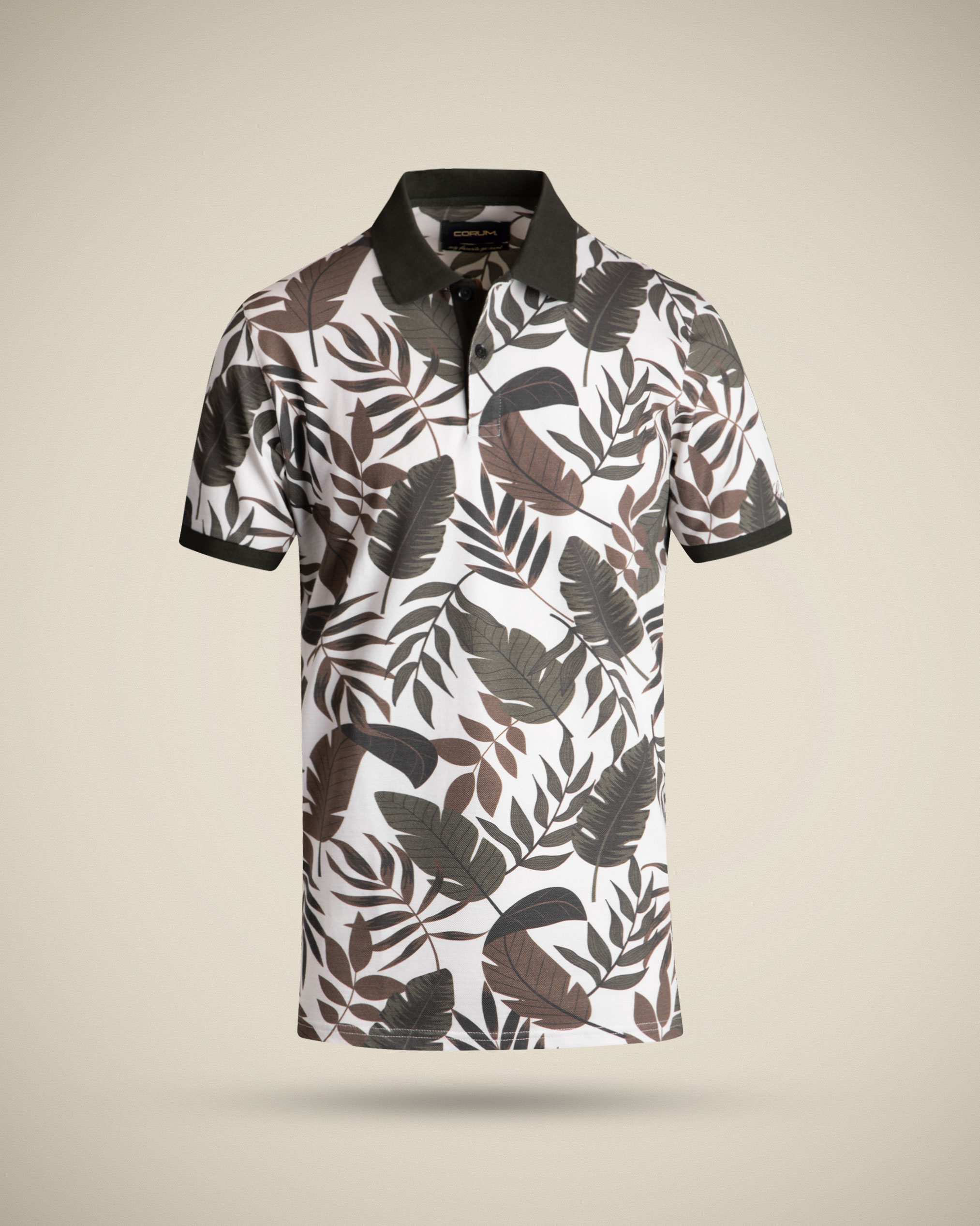 پولوشرت طرح دار 2212301 کروم