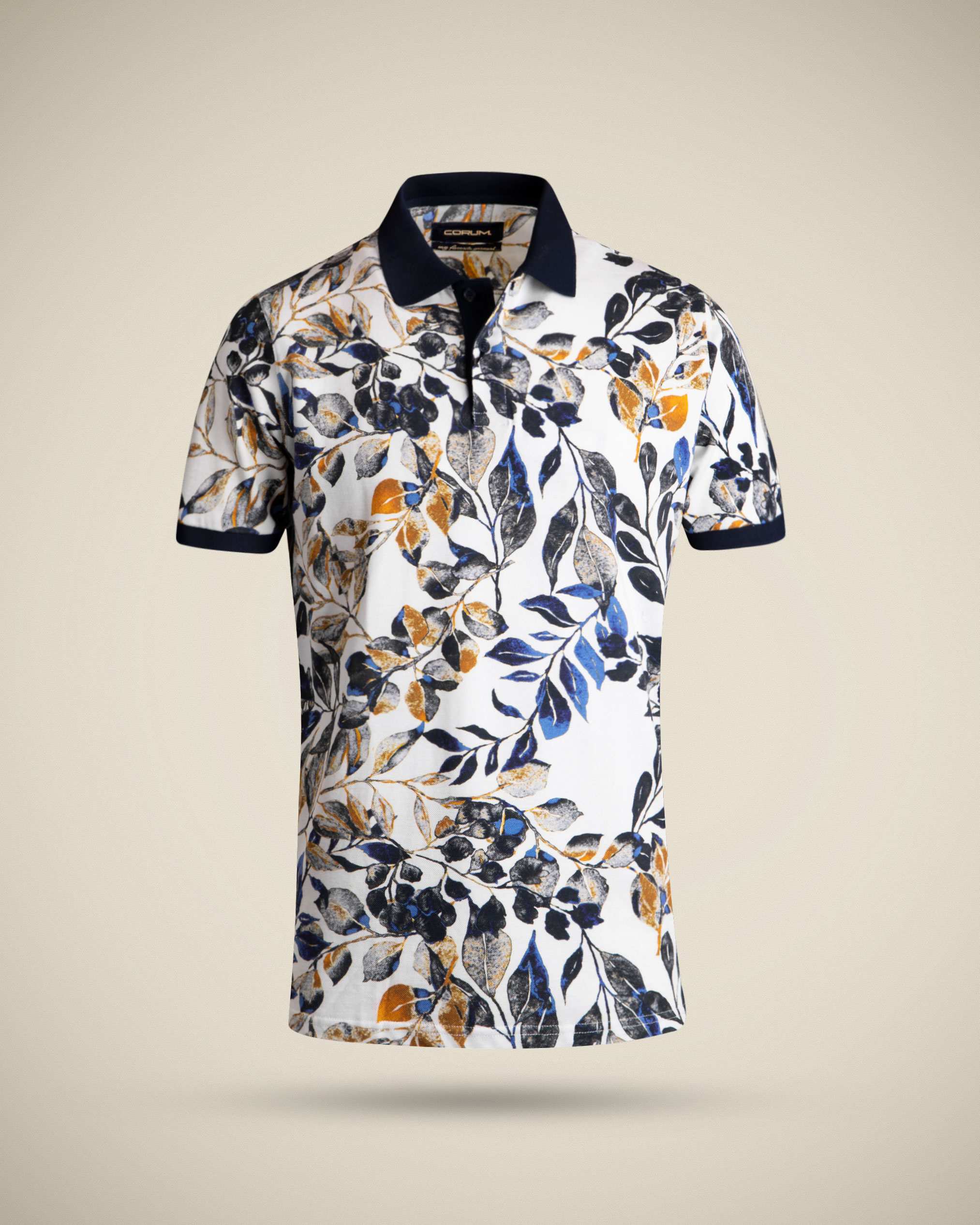 پولوشرت طرح دار 2212303 کروم