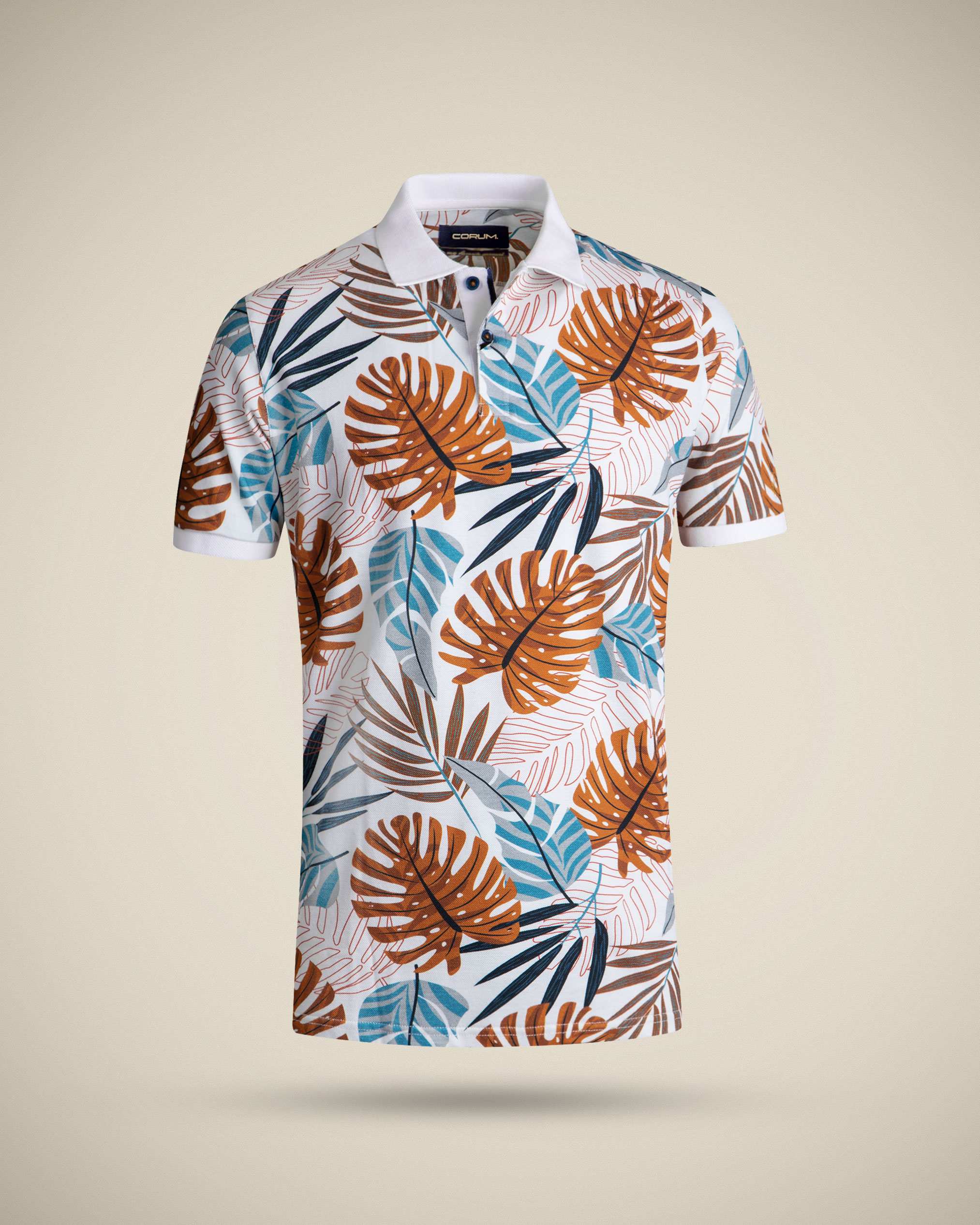 پولوشرت طرح دار 2212304 کروم