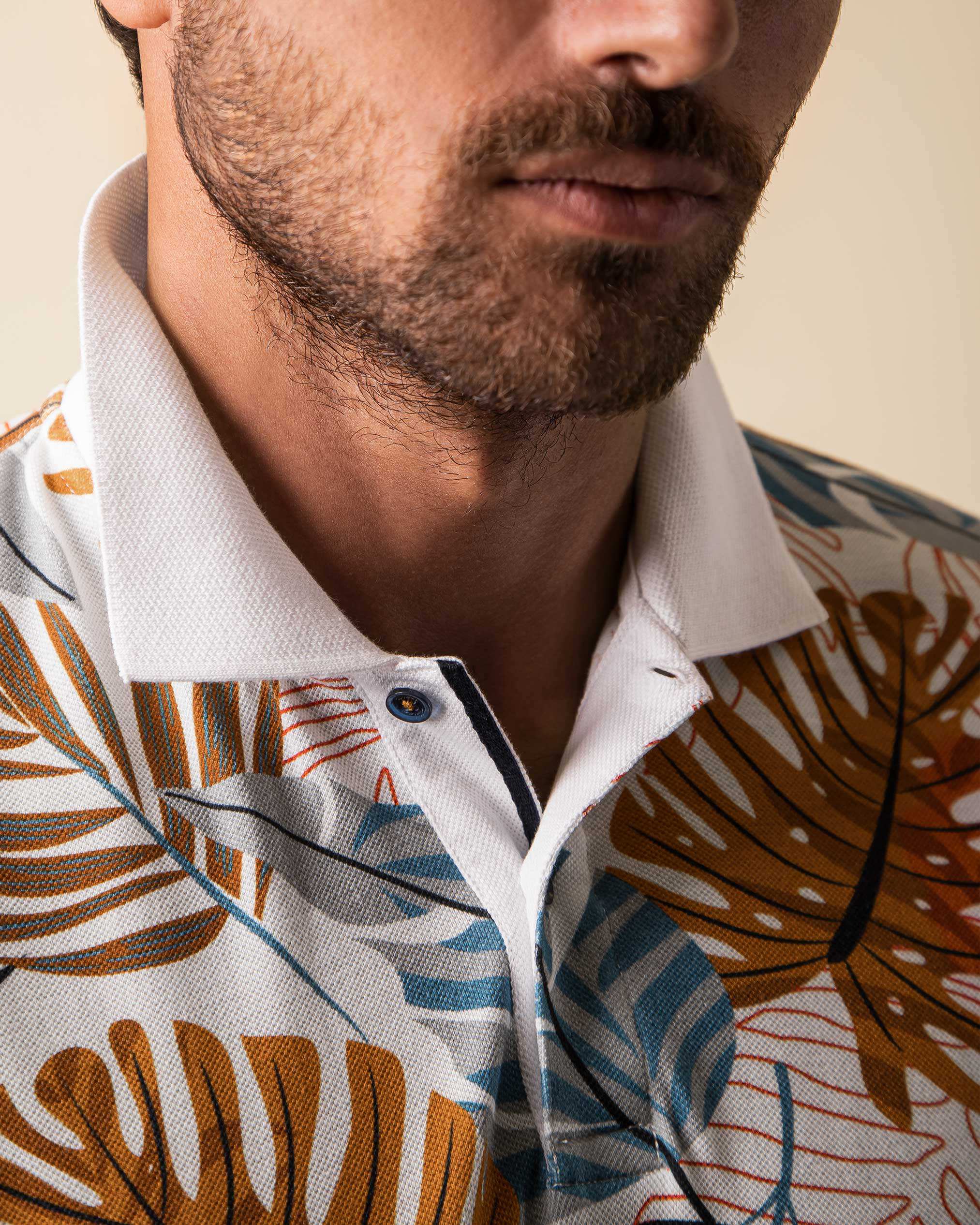 پولوشرت طرح دار 2212304 کروم