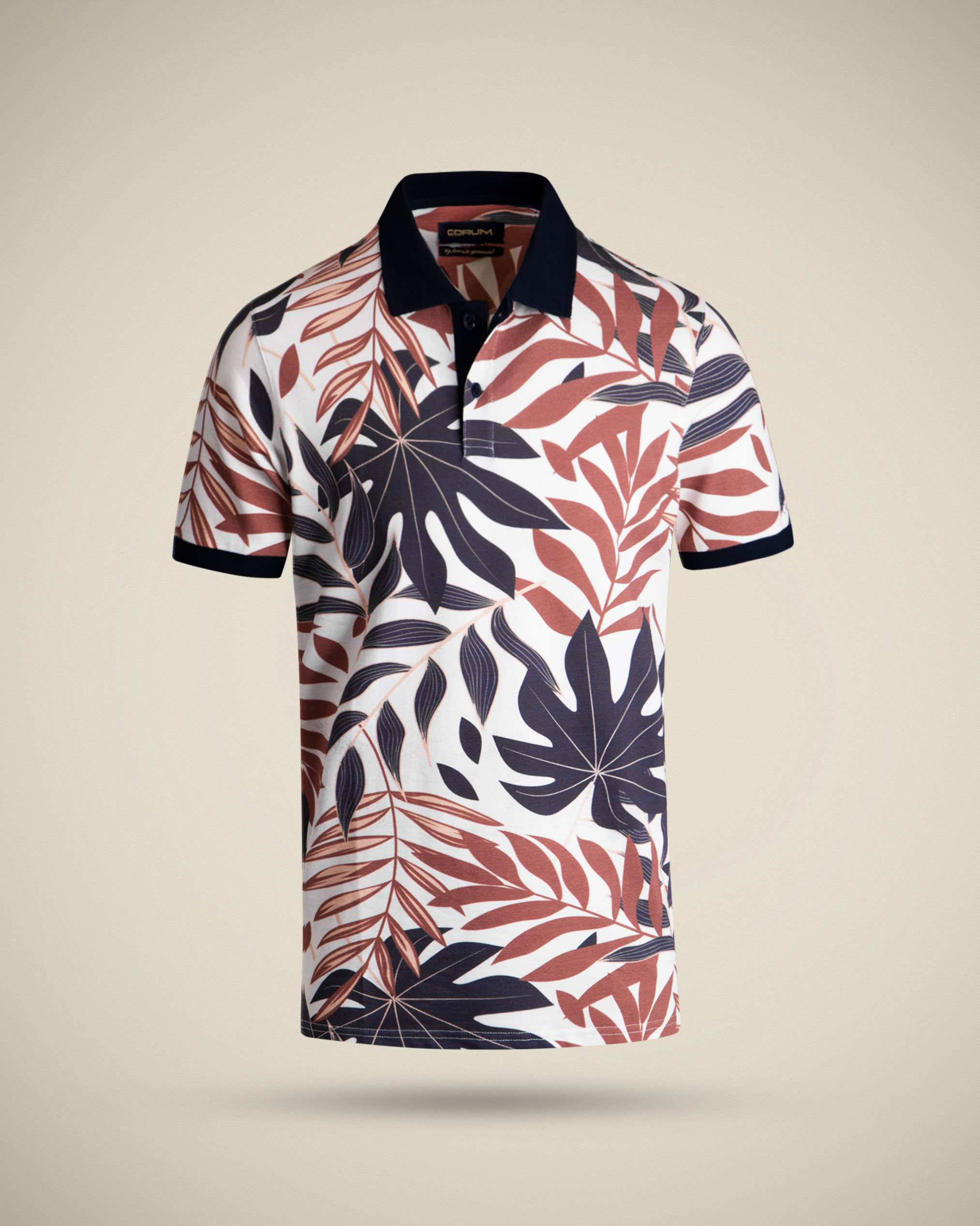 پولوشرت طرح دار 2212305 کروم