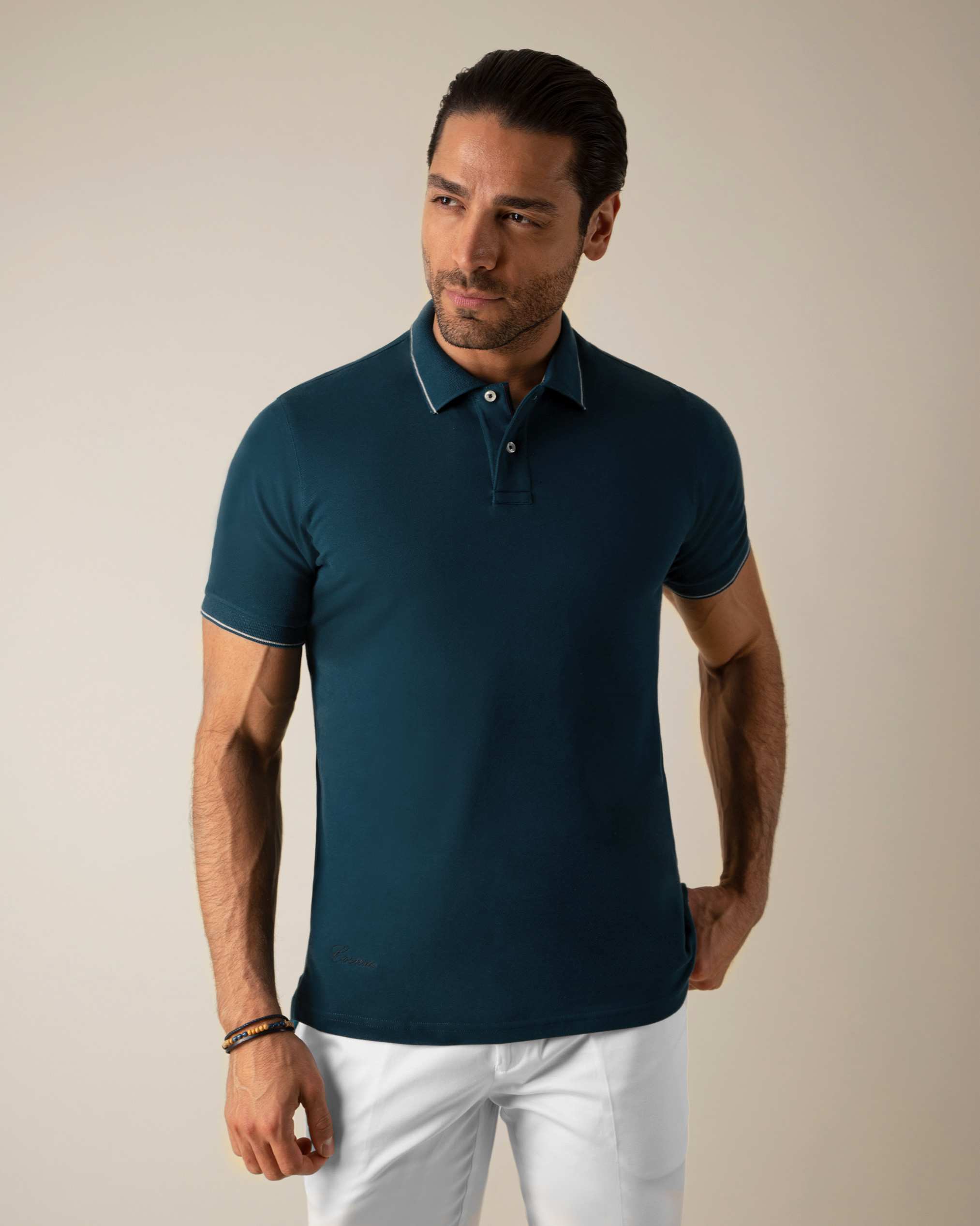 پولوشرت یقه کشبافت 2212310 کروم