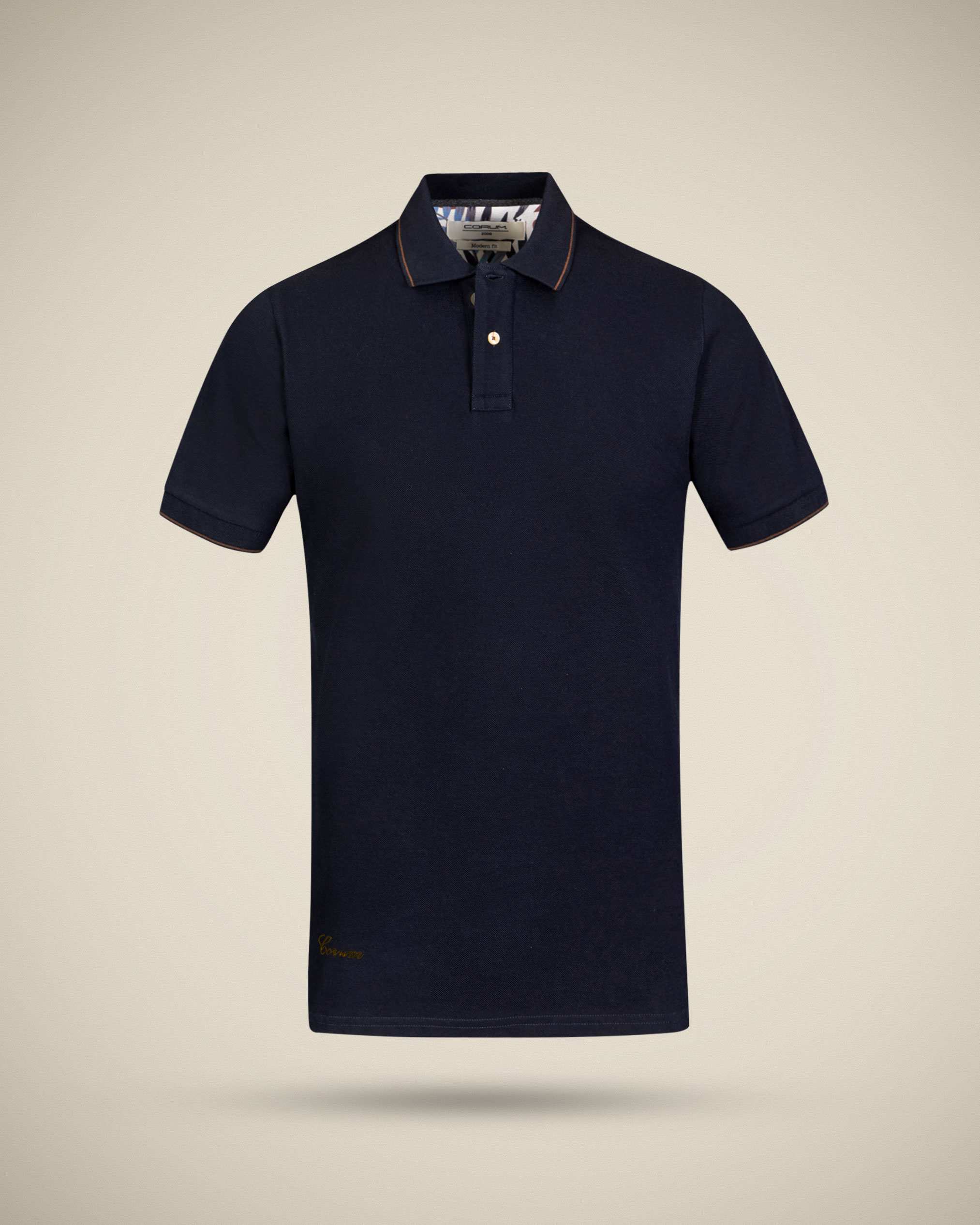 پولوشرت یقه کشبافت 2212310 کروم