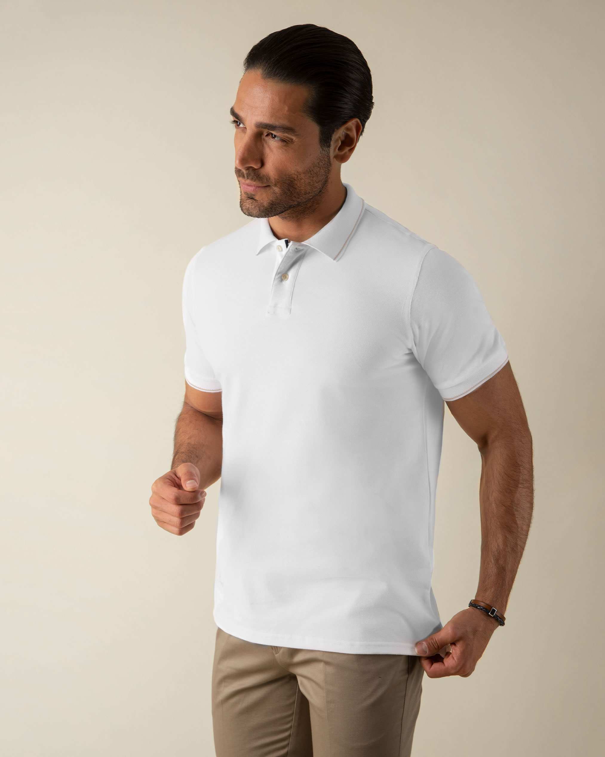 پولوشرت یقه کشبافت 2212310 کروم