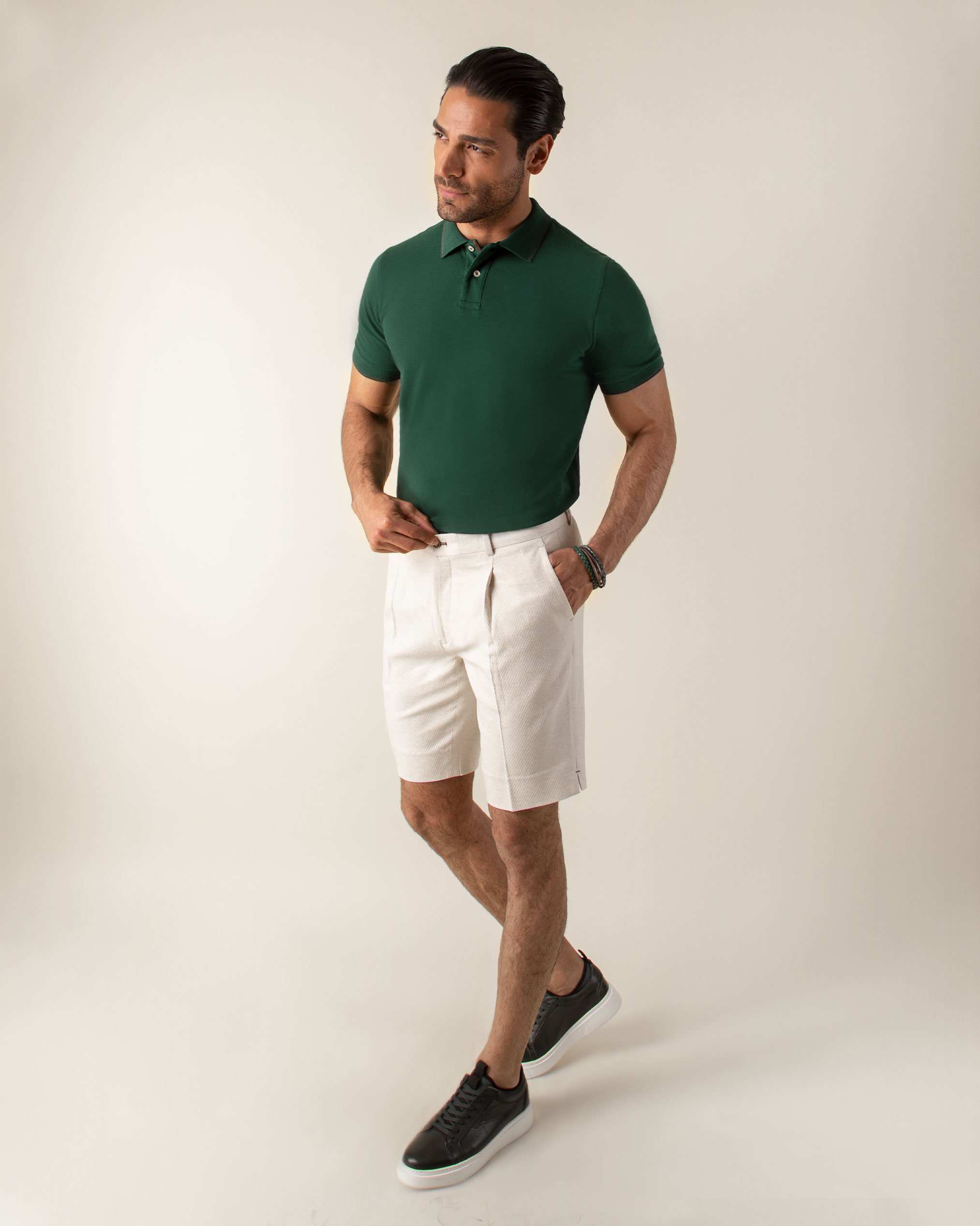 پولوشرت یقه کشبافت 2212310 کروم