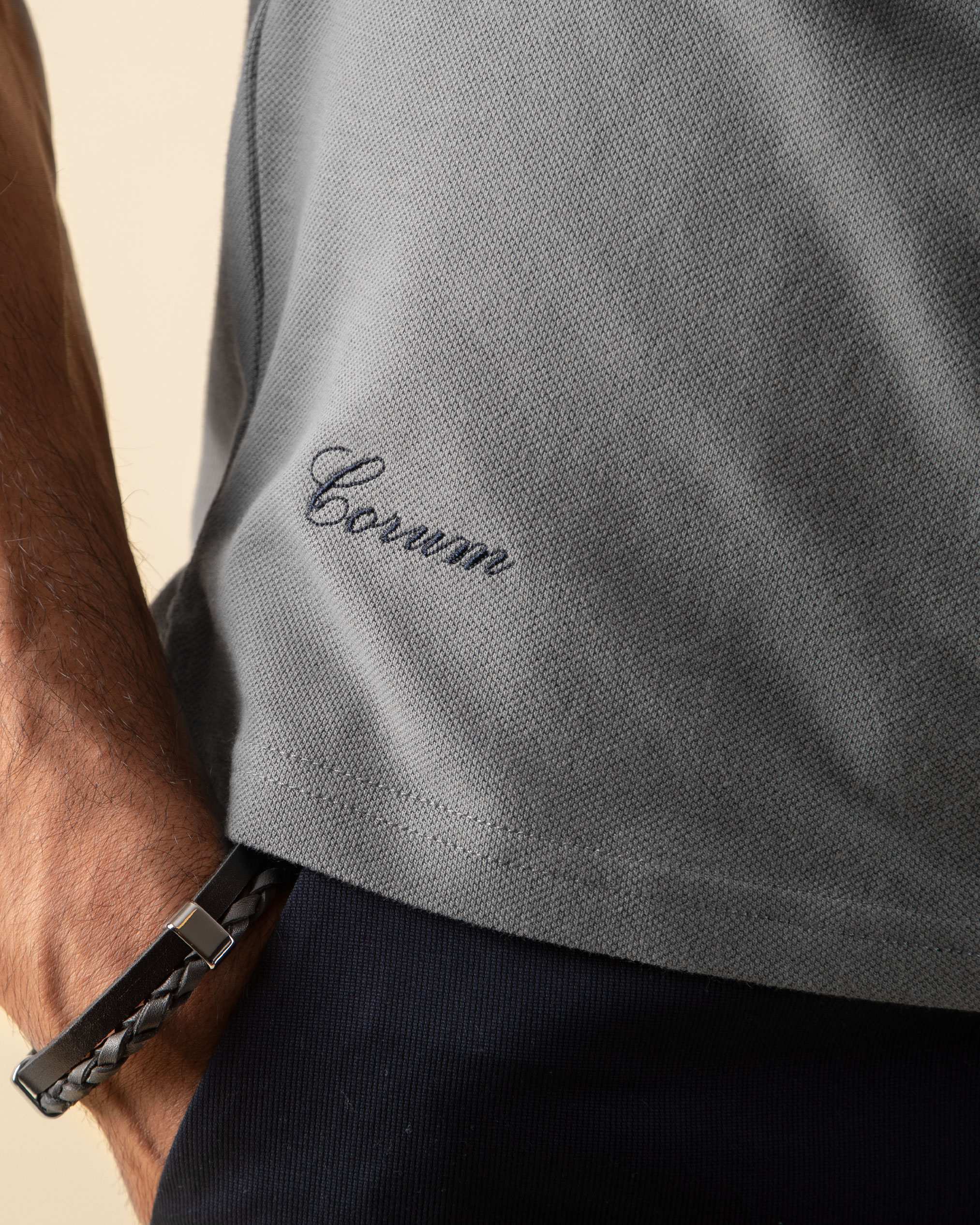 پولوشرت یقه کشبافت 2212310 کروم