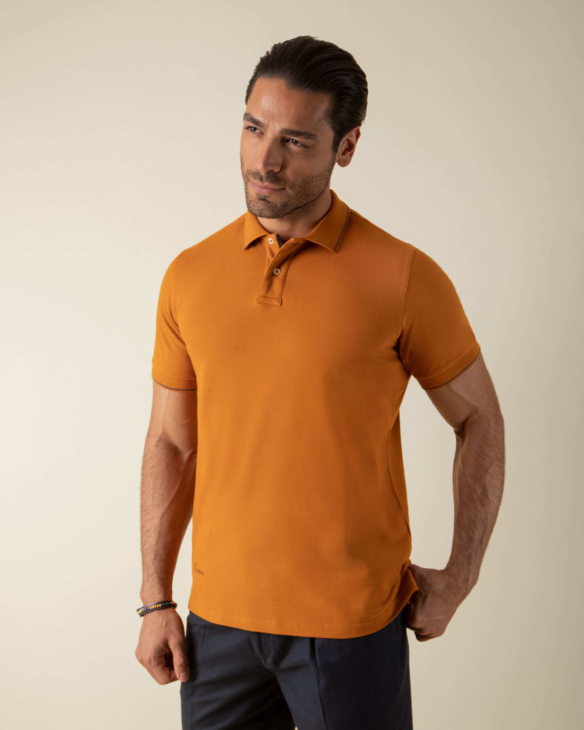 پولوشرت یقه کشبافت 2212310 کروم