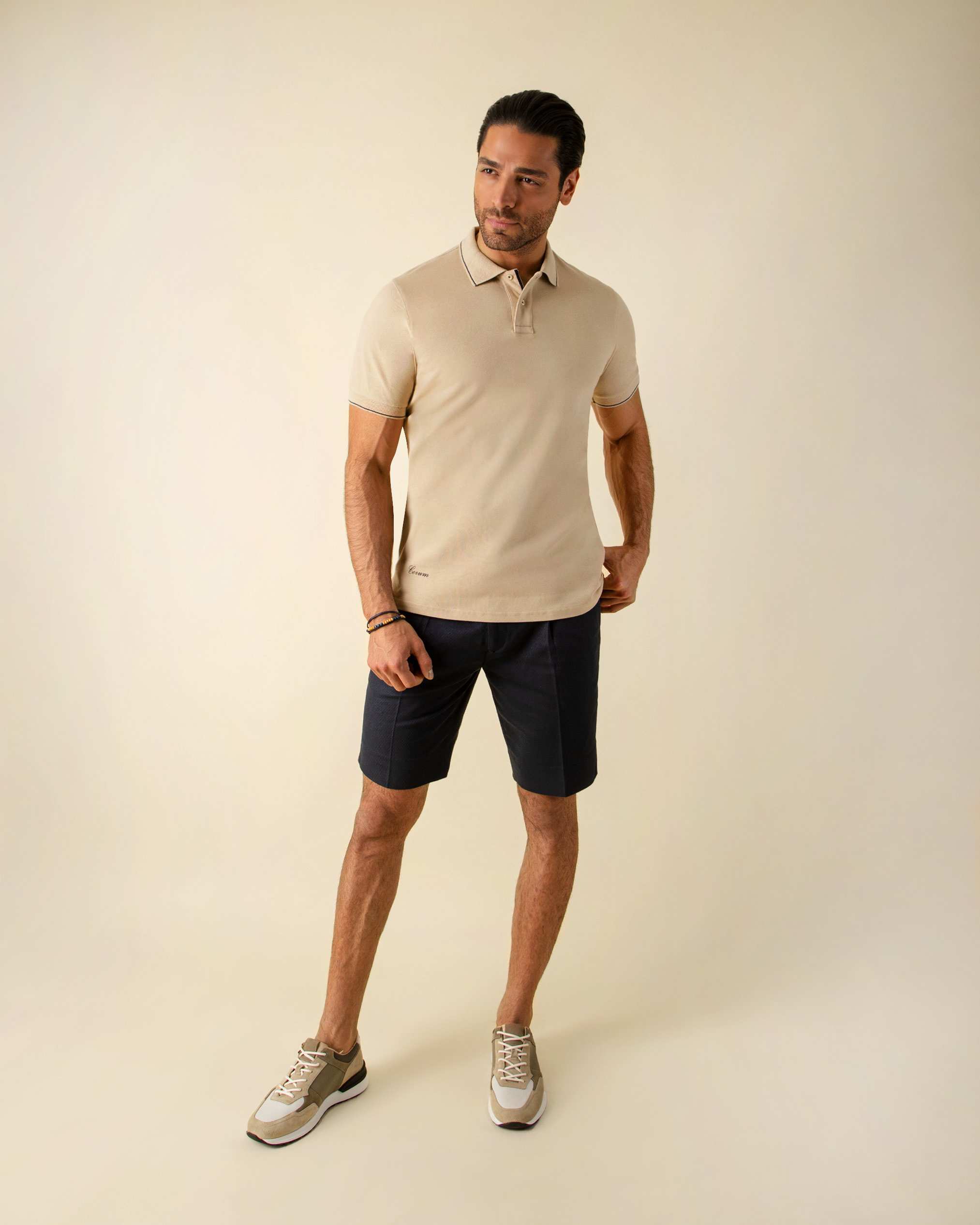 پولوشرت یقه کشبافت 2212310 کروم