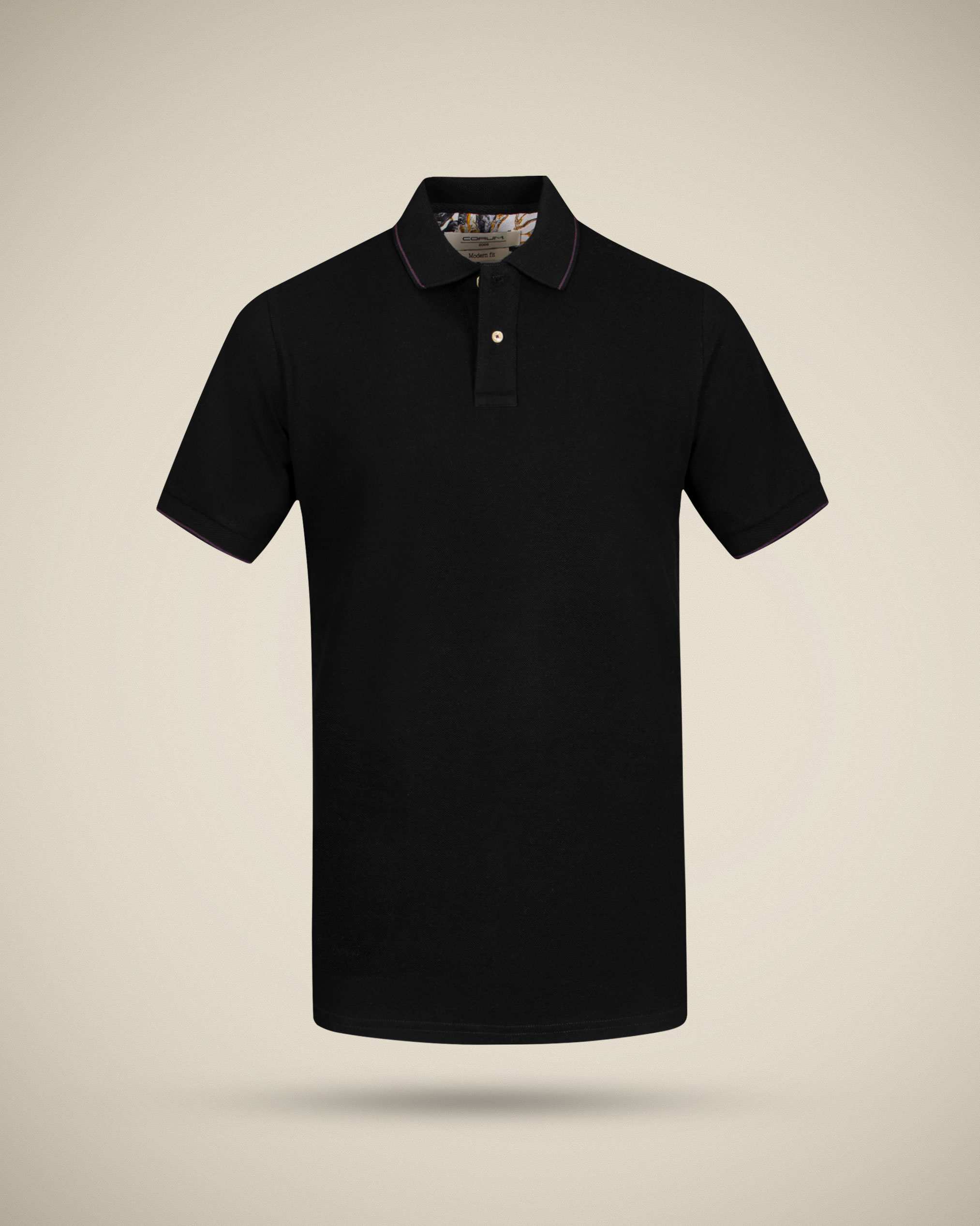 پولوشرت یقه کشبافت 2212310 کروم