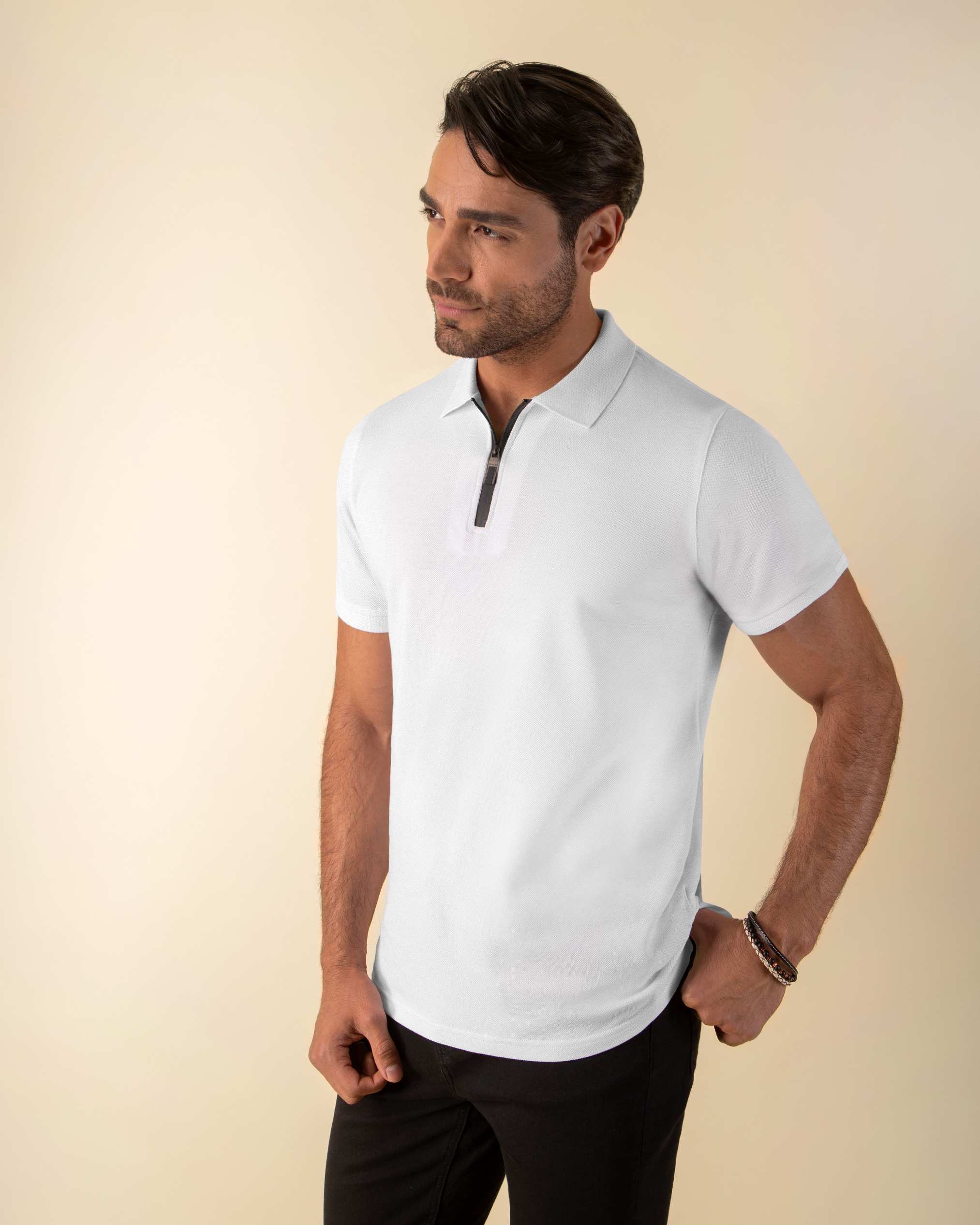 پولوشرت زیپ دار 2212311 کروم