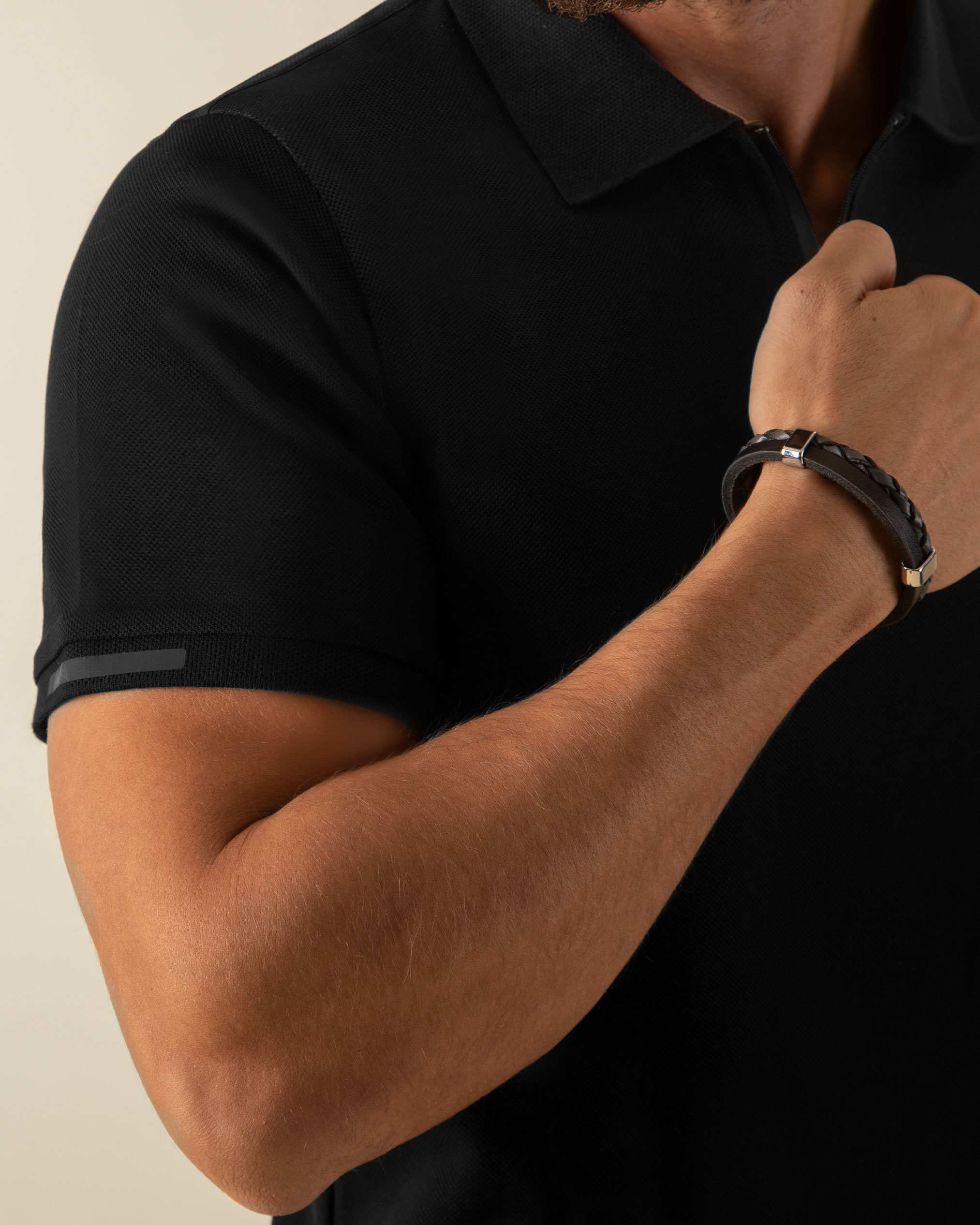 پولوشرت زیپ دار 2212311 کروم