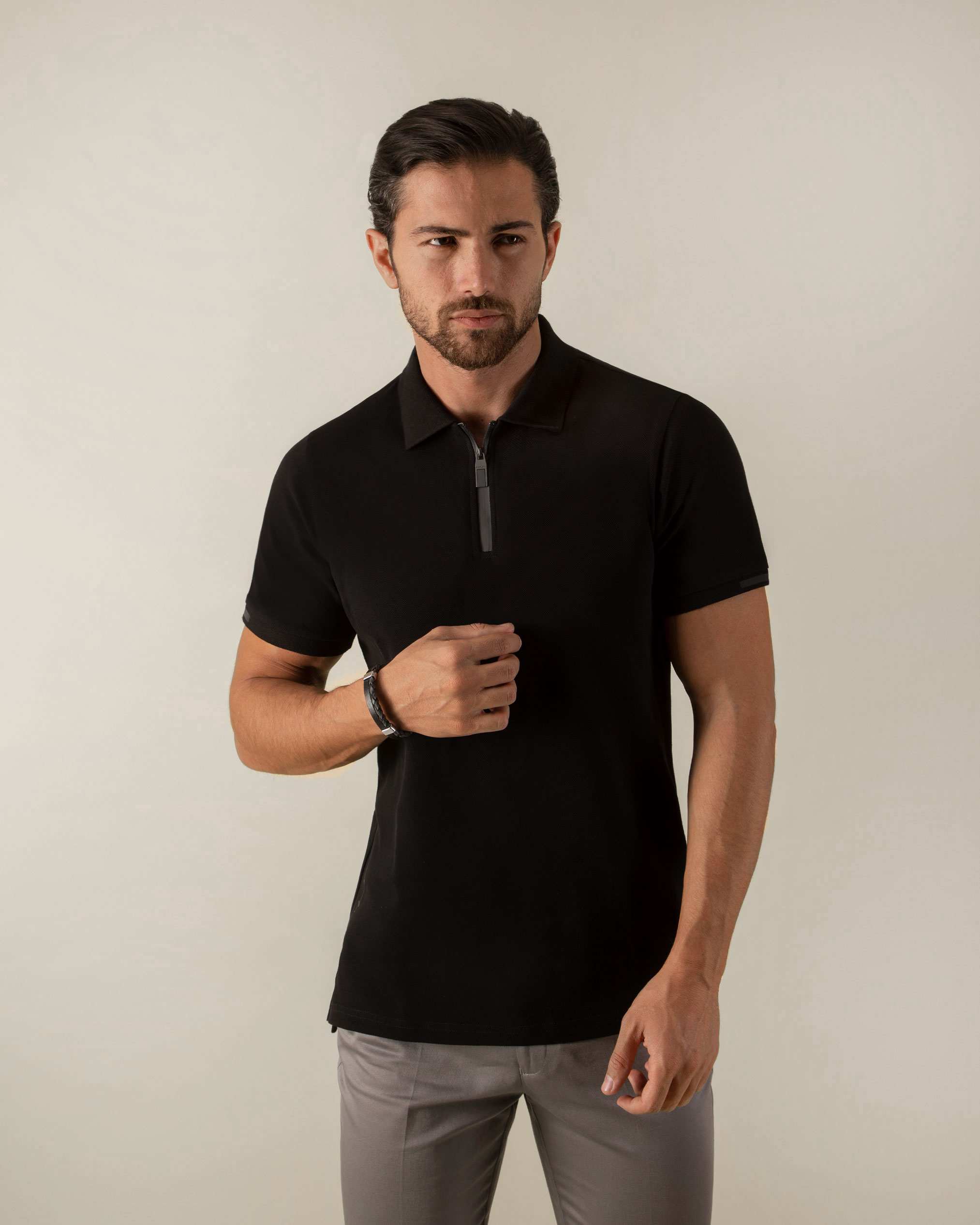 پولوشرت زیپ دار 2212311 کروم