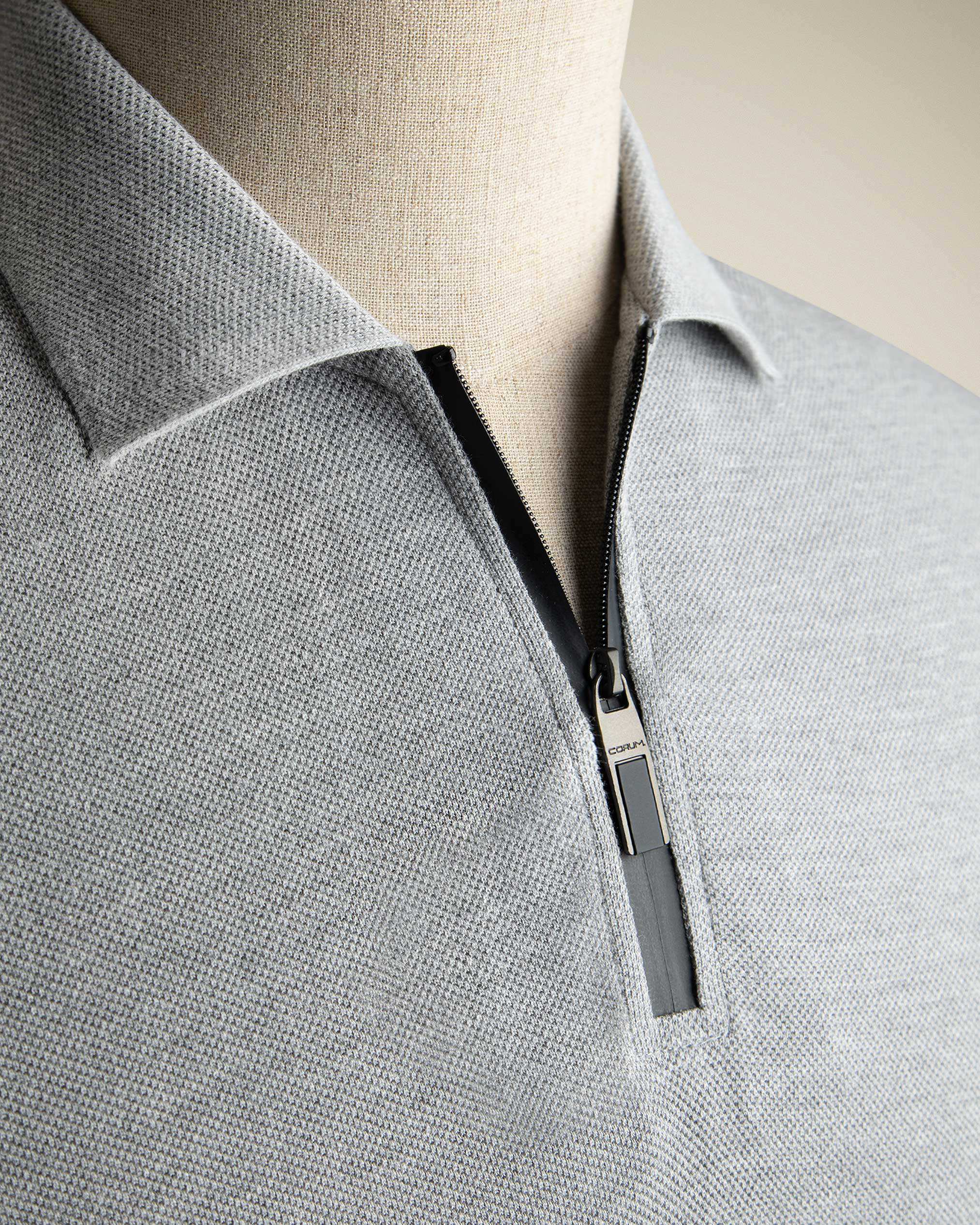 پولوشرت زیپ دار 2212311 کروم