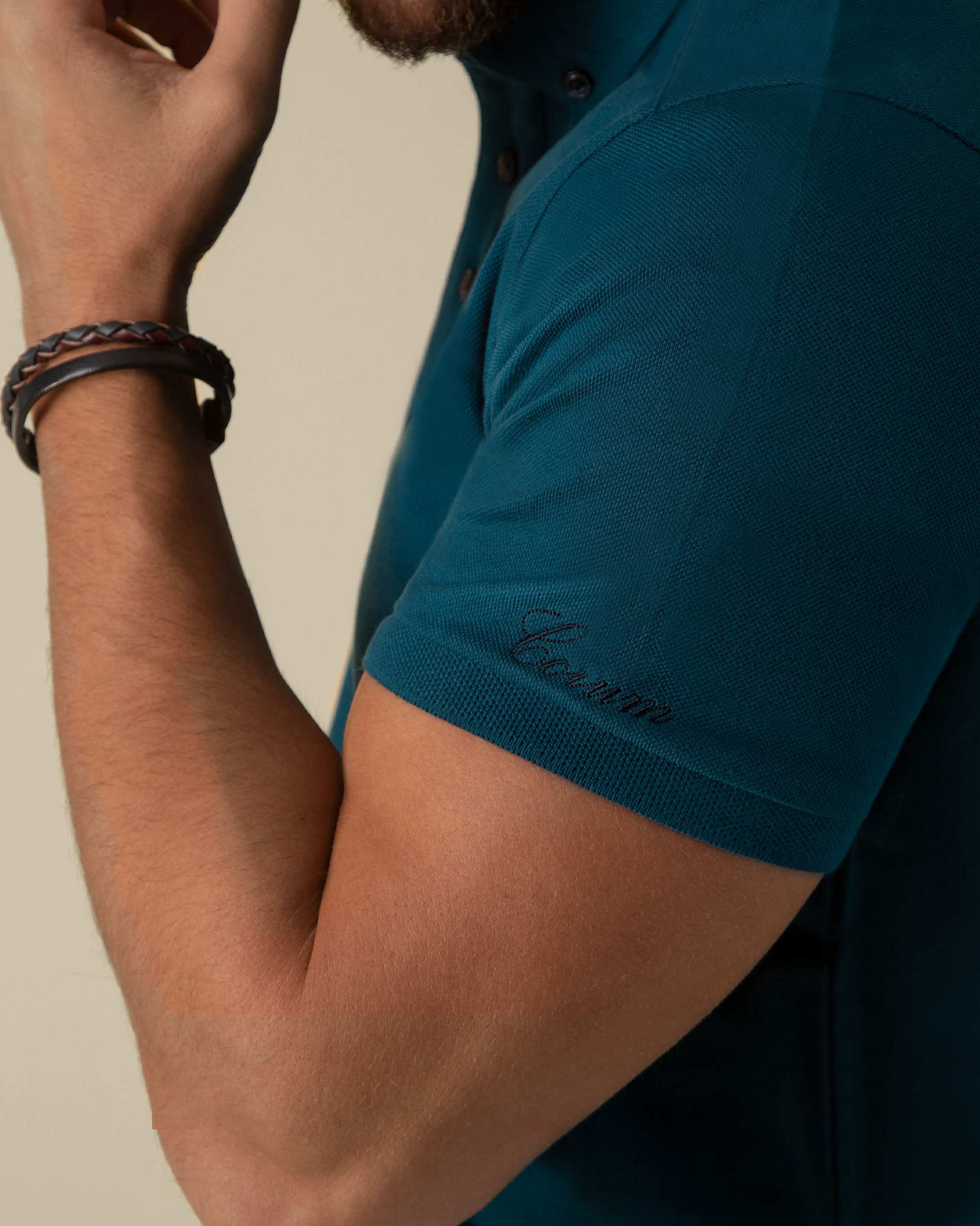 پولوشرت یقه دکمه دار 2212312 کروم