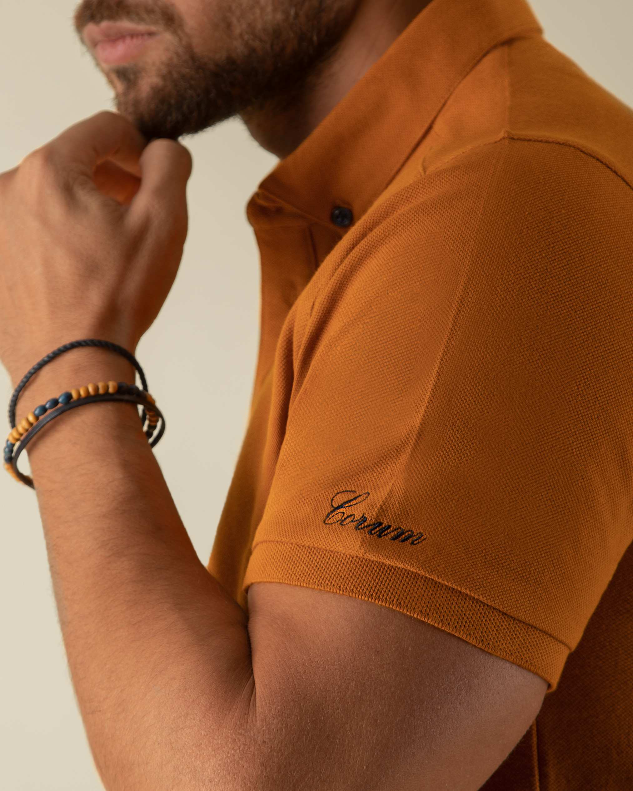 پولوشرت یقه دکمه دار 2212312 کروم