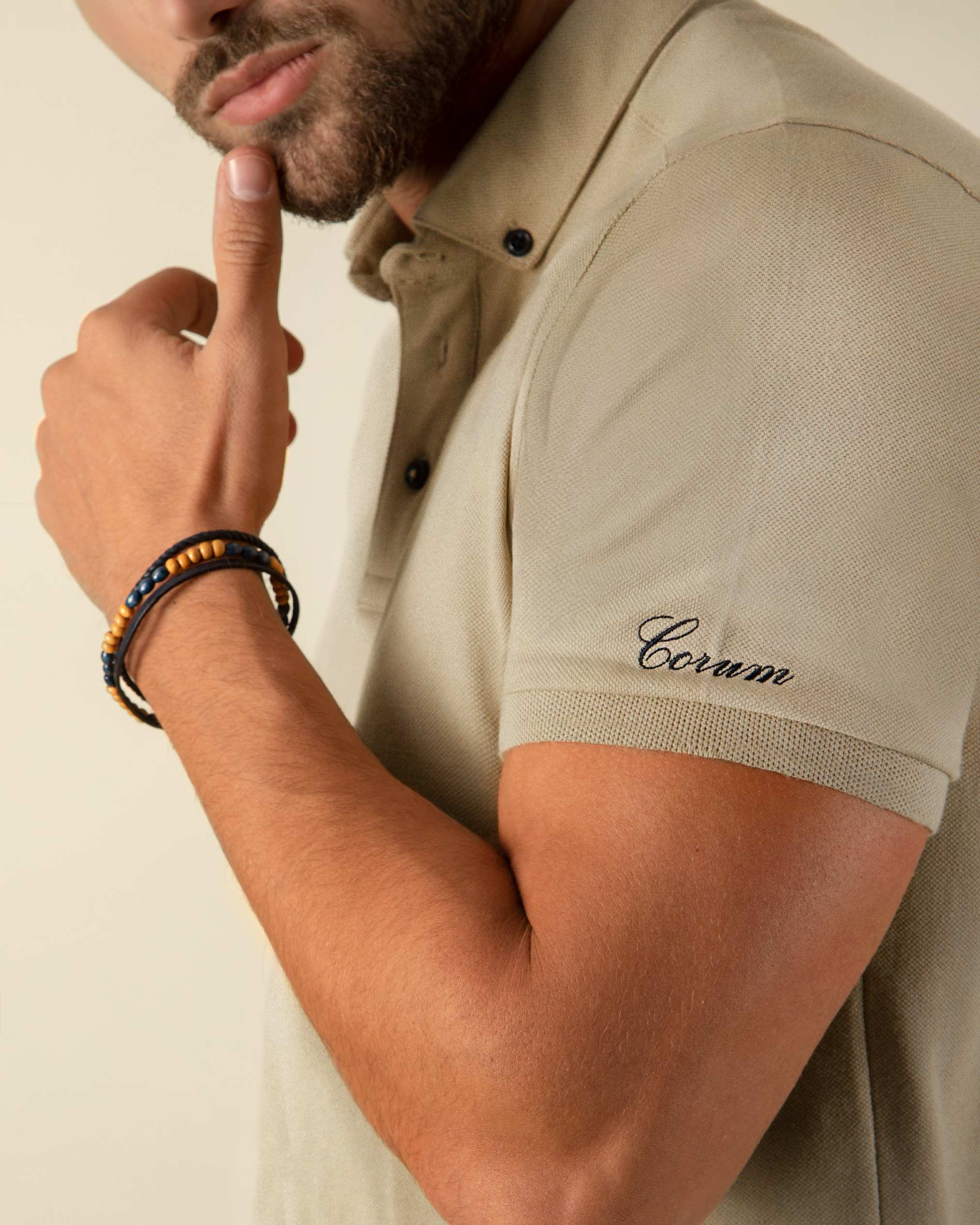 پولوشرت یقه دکمه دار 2212312 کروم