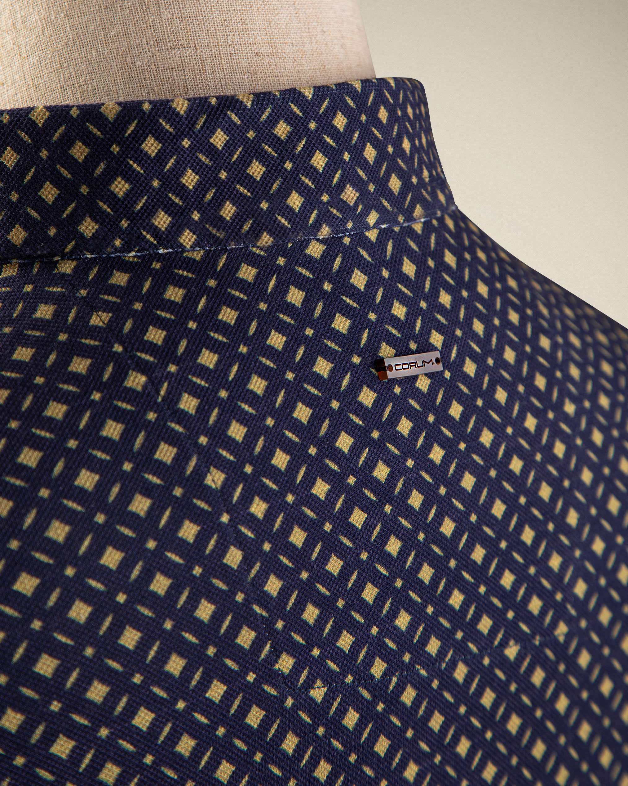 پولوشرت طرح دار مردانه 2212313 کروم