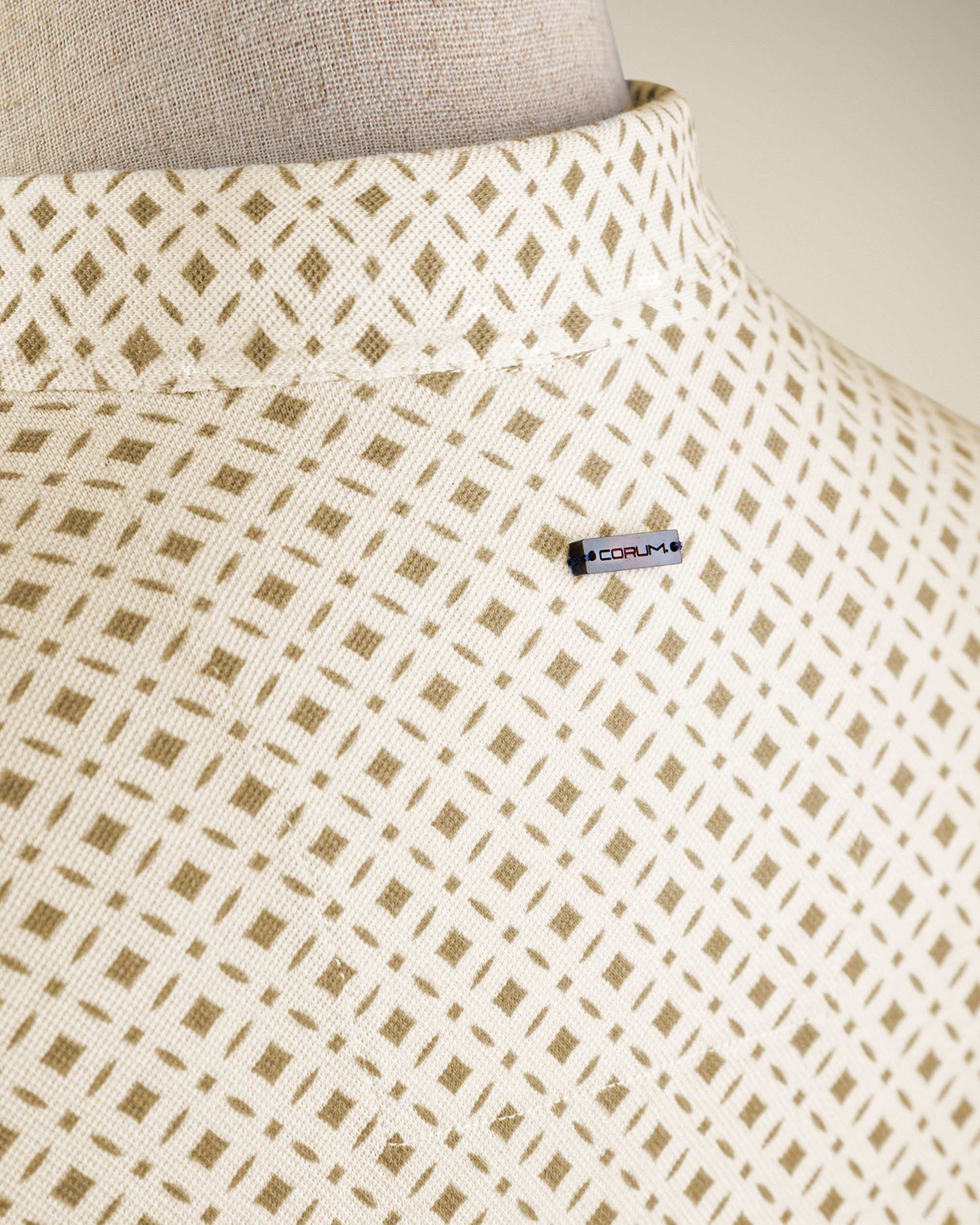 پولوشرت طرح دار مردانه 2212313 کروم