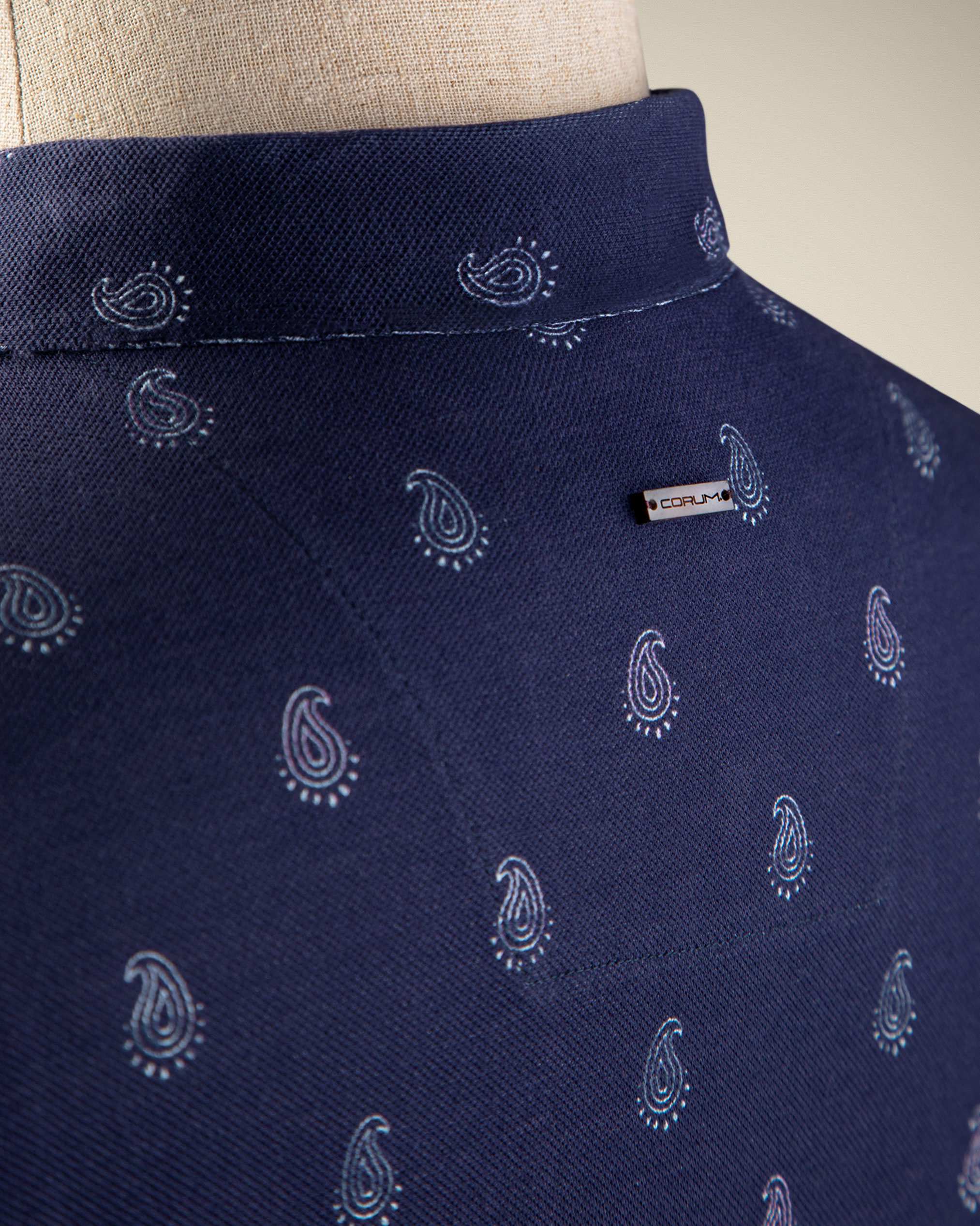 پولوشرت طرح دار مردانه 2212313 کروم