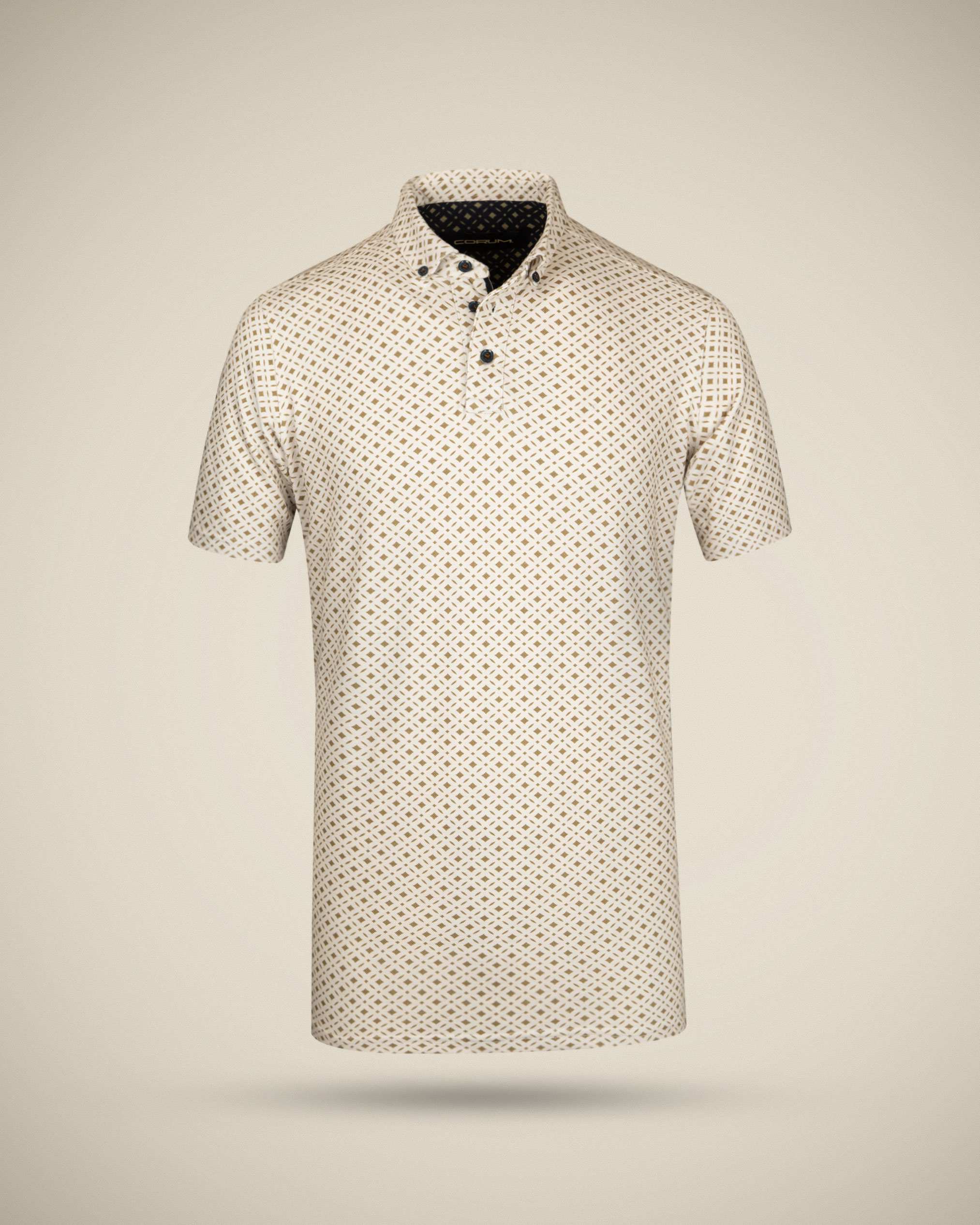 پولوشرت طرح دار مردانه 2212313 کروم