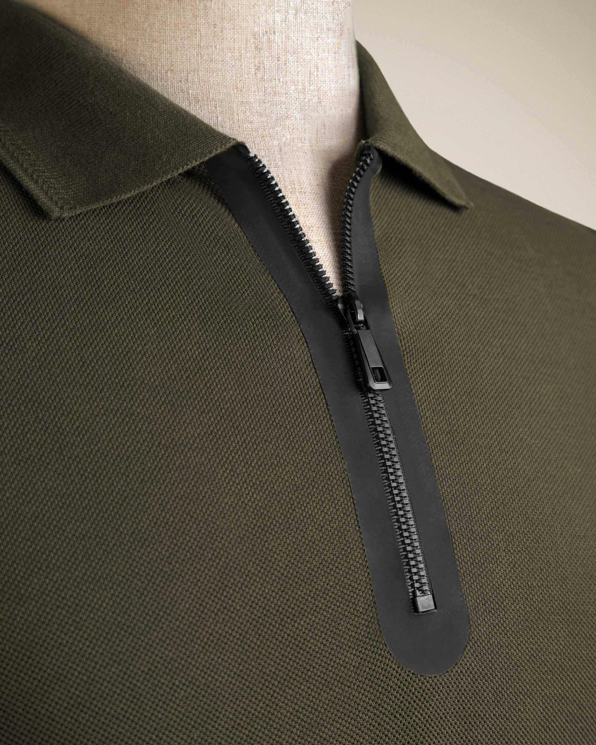 پولوشرت زیپ دار 2212314 کروم