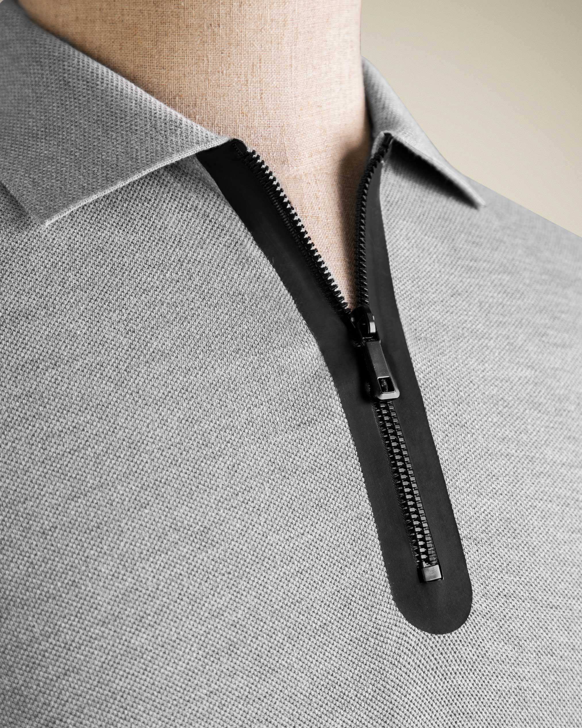 پولوشرت زیپ دار 2212314 کروم